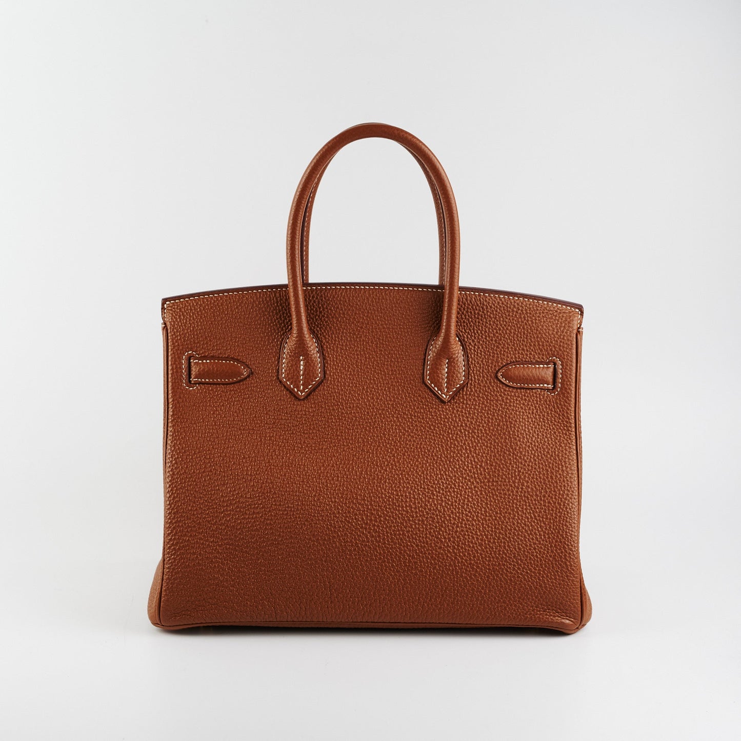 Hermes Birkin 30 Gold Togo Stamp R Square