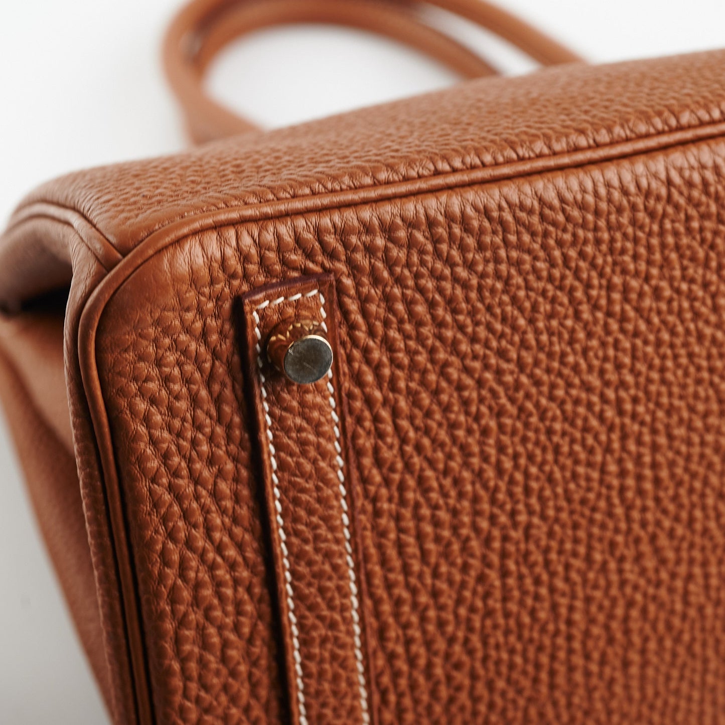 Hermes Birkin 30 Gold Togo Stamp R Square