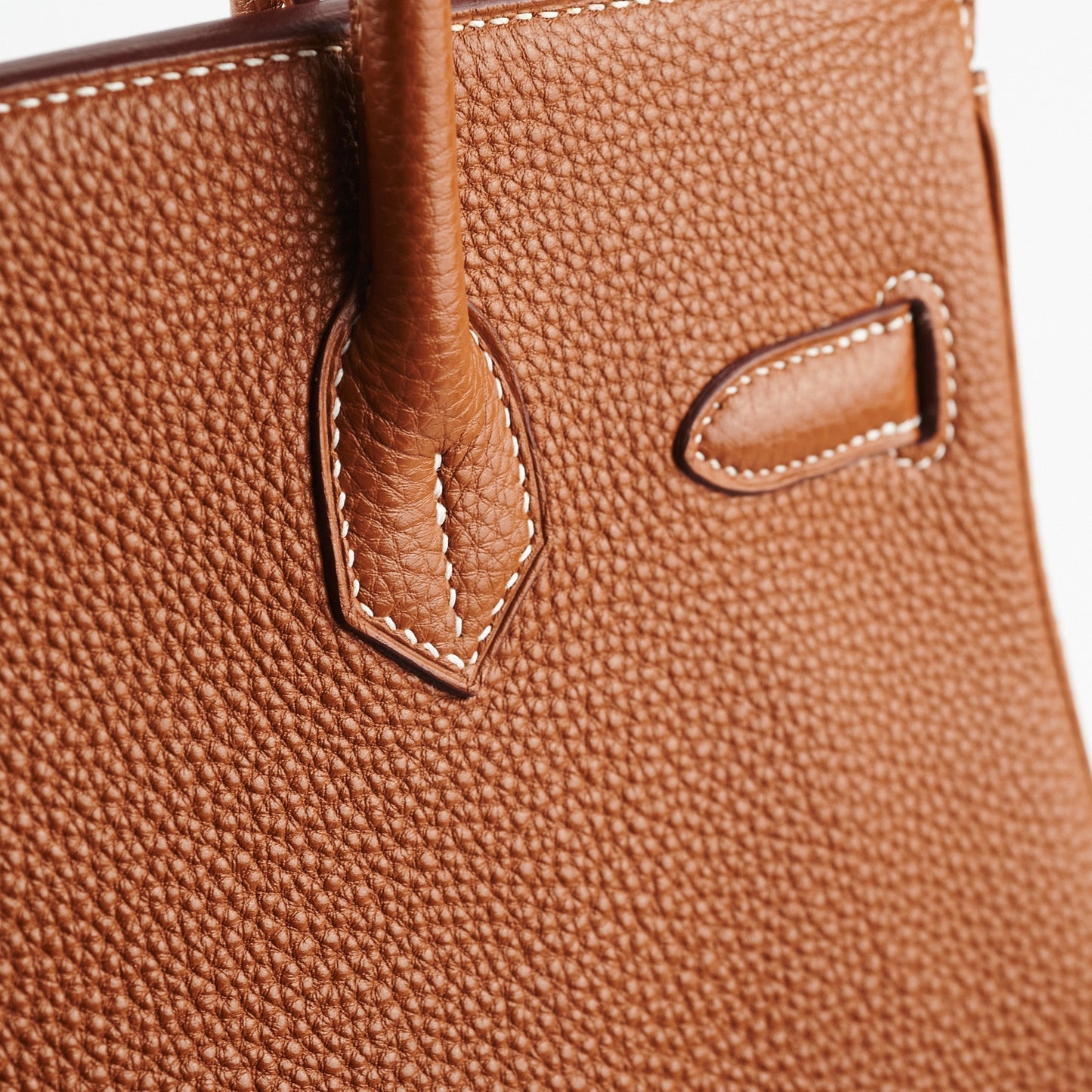 Hermes Birkin 30 Gold Togo Stamp R Square