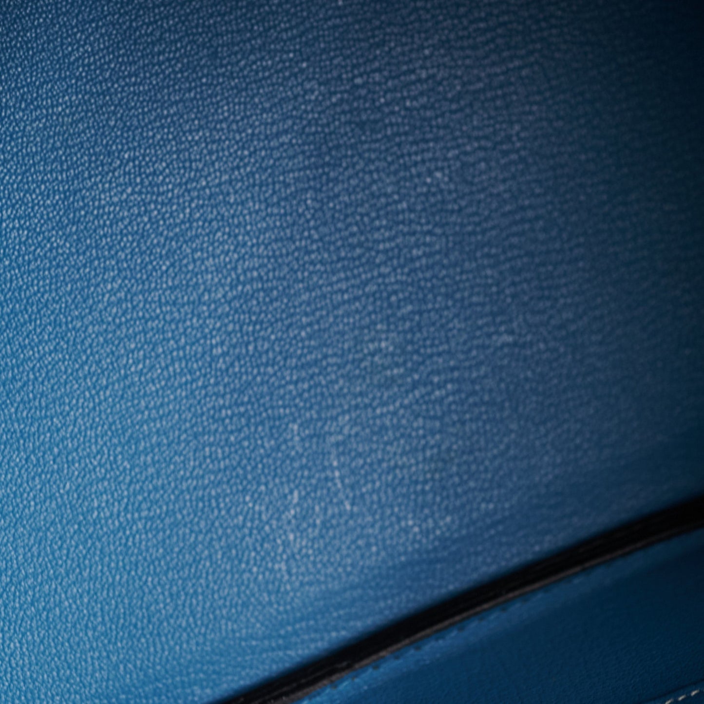 Hermes Birkin 35 Blue Jean Togo Stamp O Square (2011)