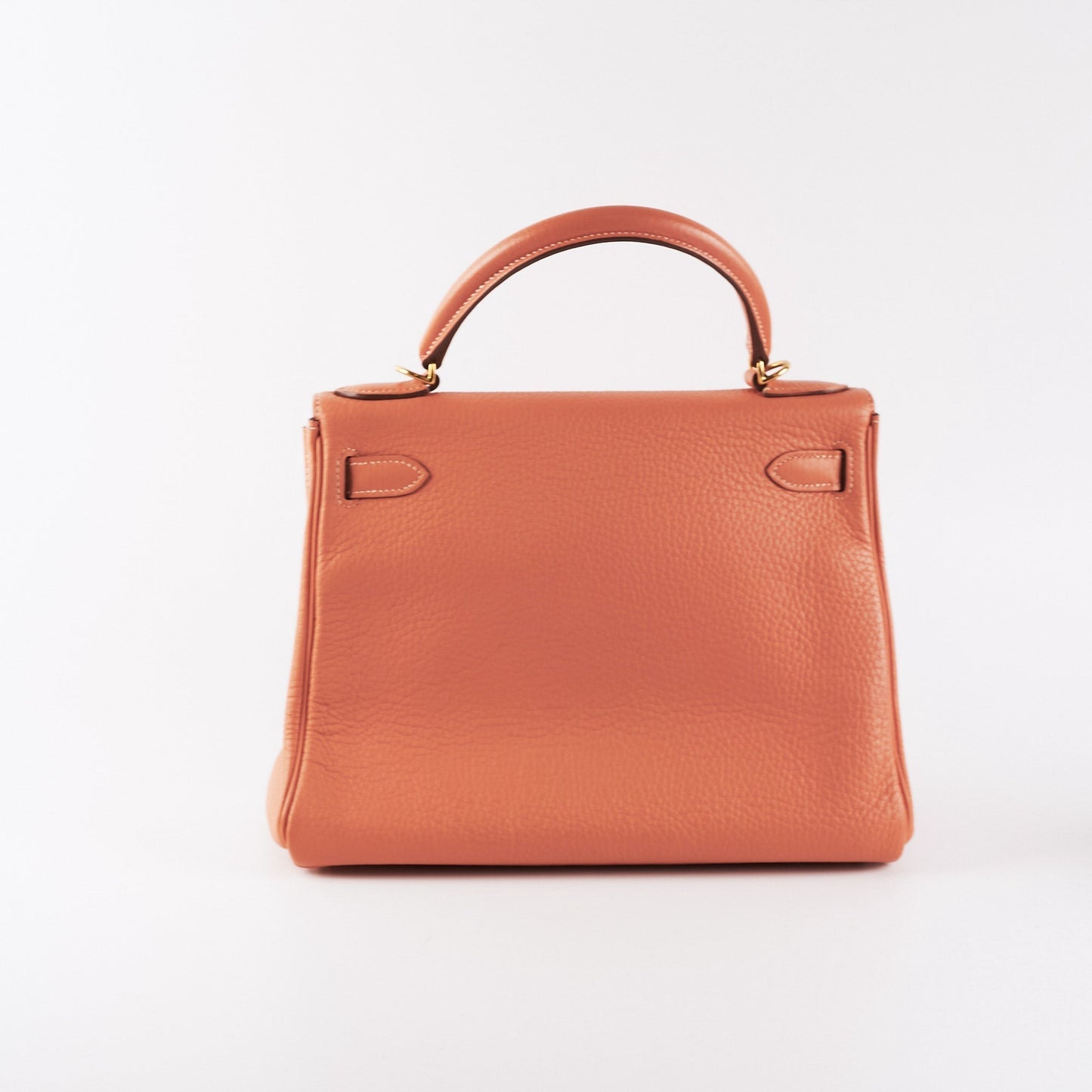 Hermes Kelly 28 Clemence Crevette Stamp Q Square (2013)