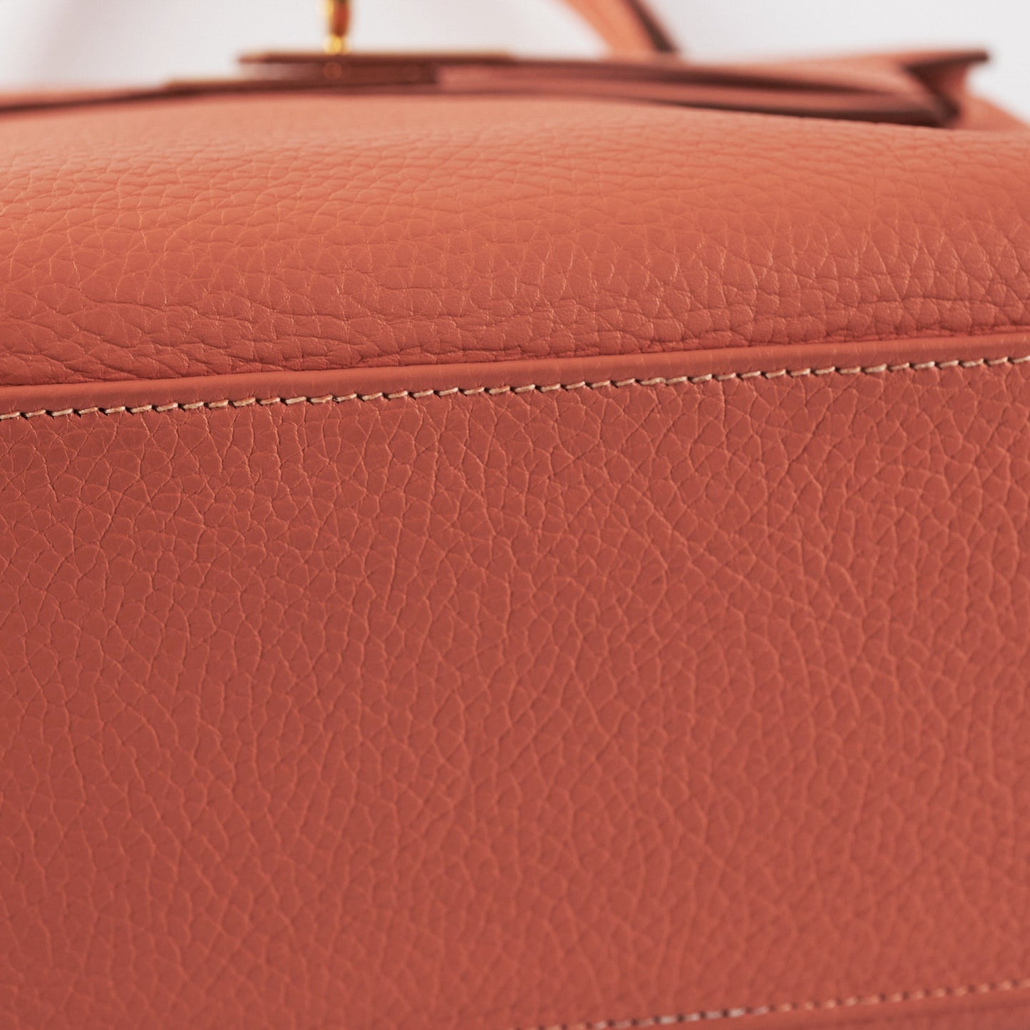 Hermes Kelly 28 Clemence Crevette Stamp Q Square (2013)