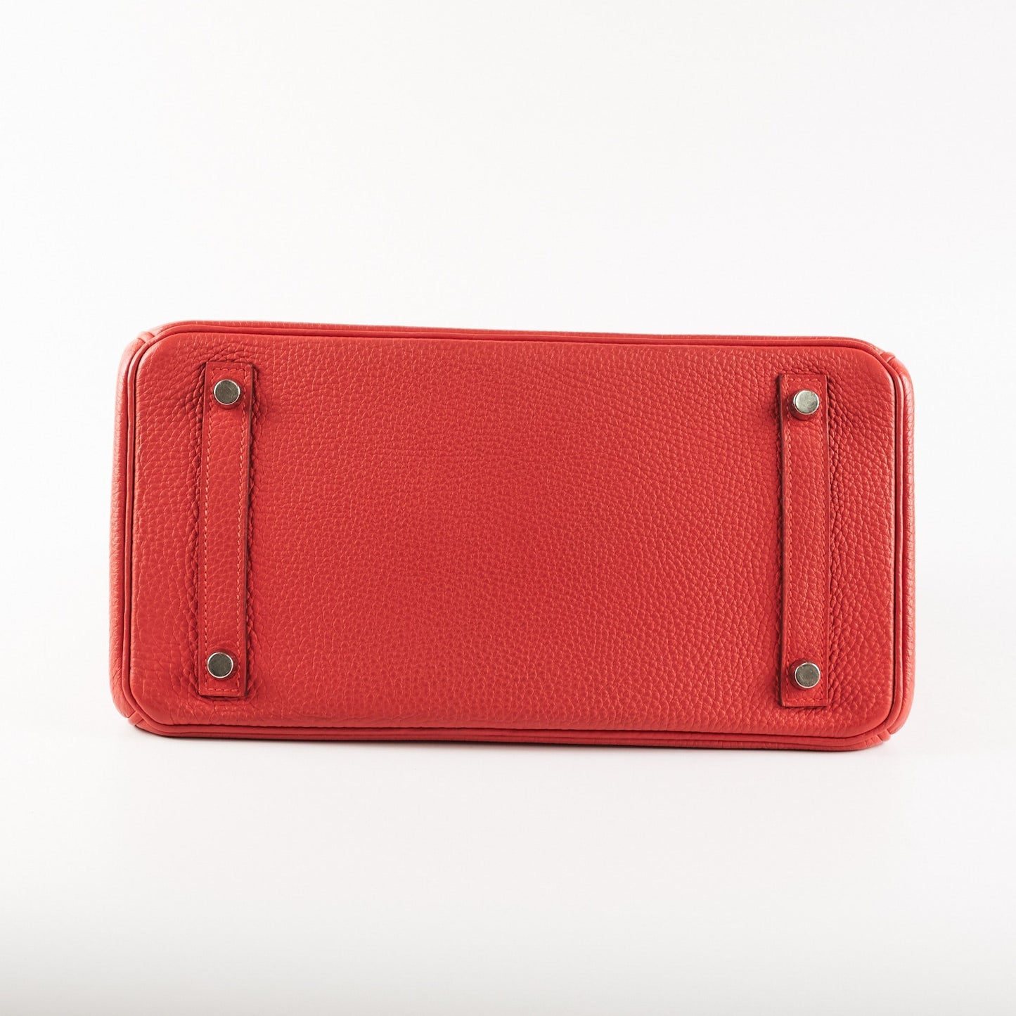 Hermes Birkin 30 Togo Rouge Pivoine Stamp R Square (2014)