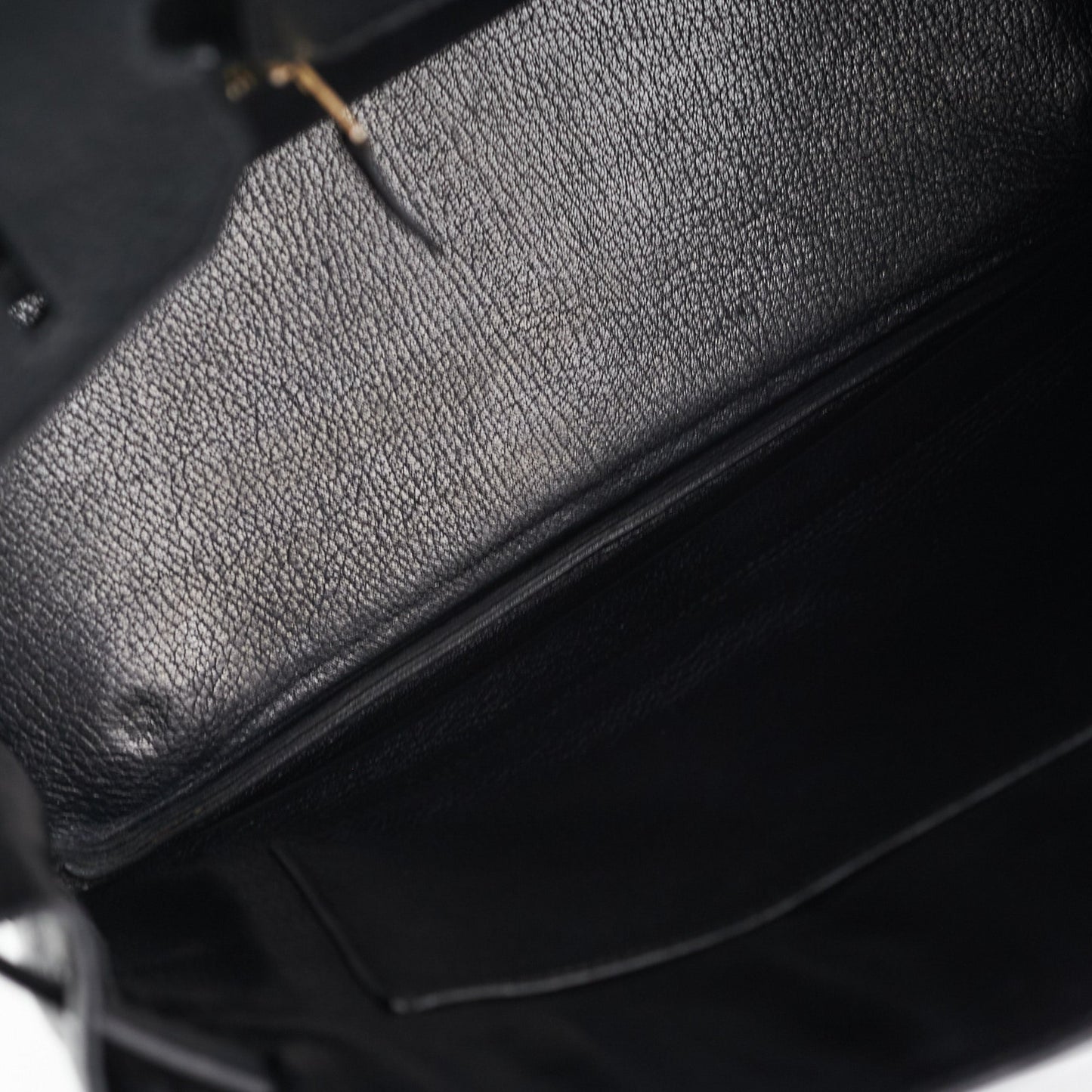 Hermes Birkin 35 Black Clemence Stamp Z Circle