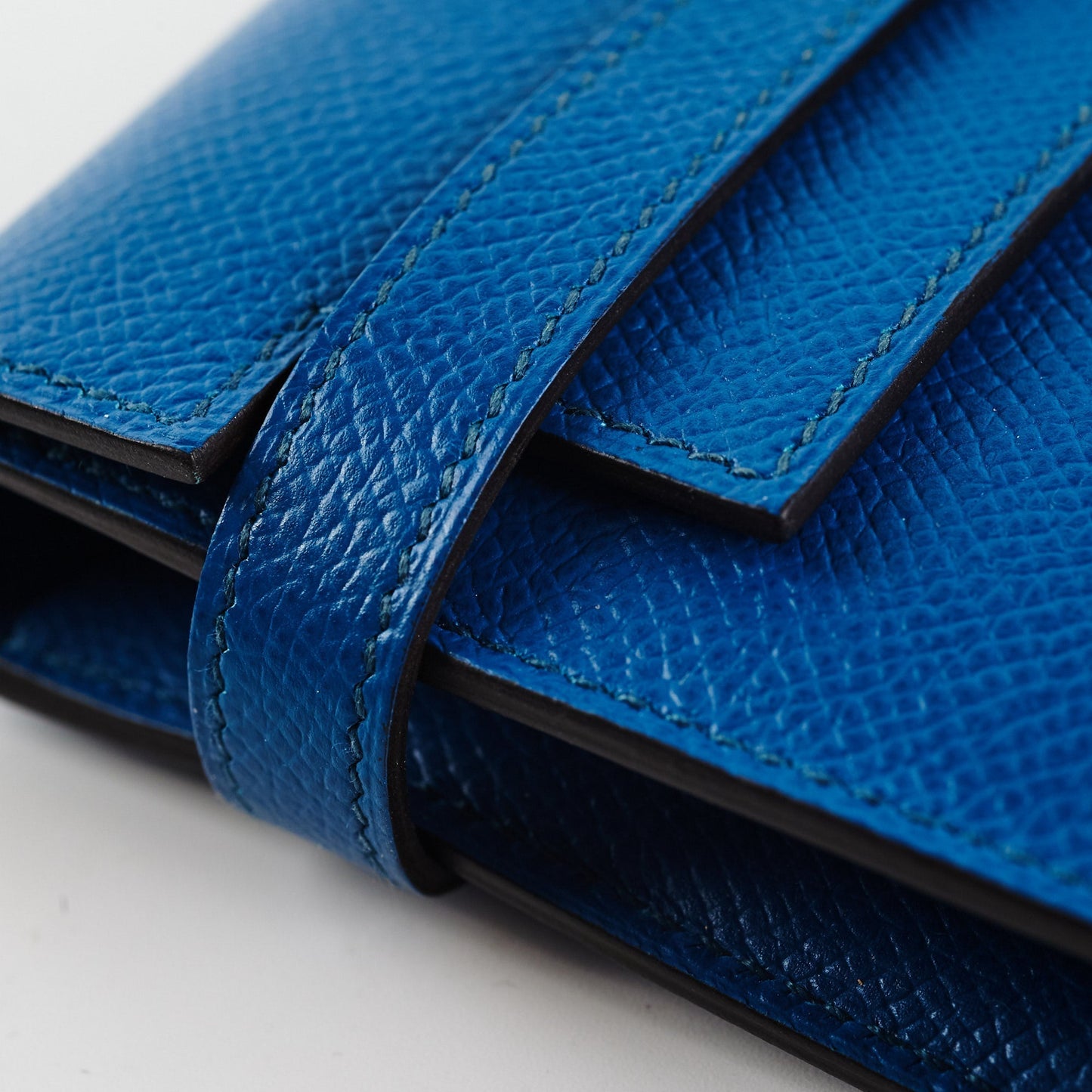 Hermes Kelly Wallet Epsom Blue Izmir (2015)