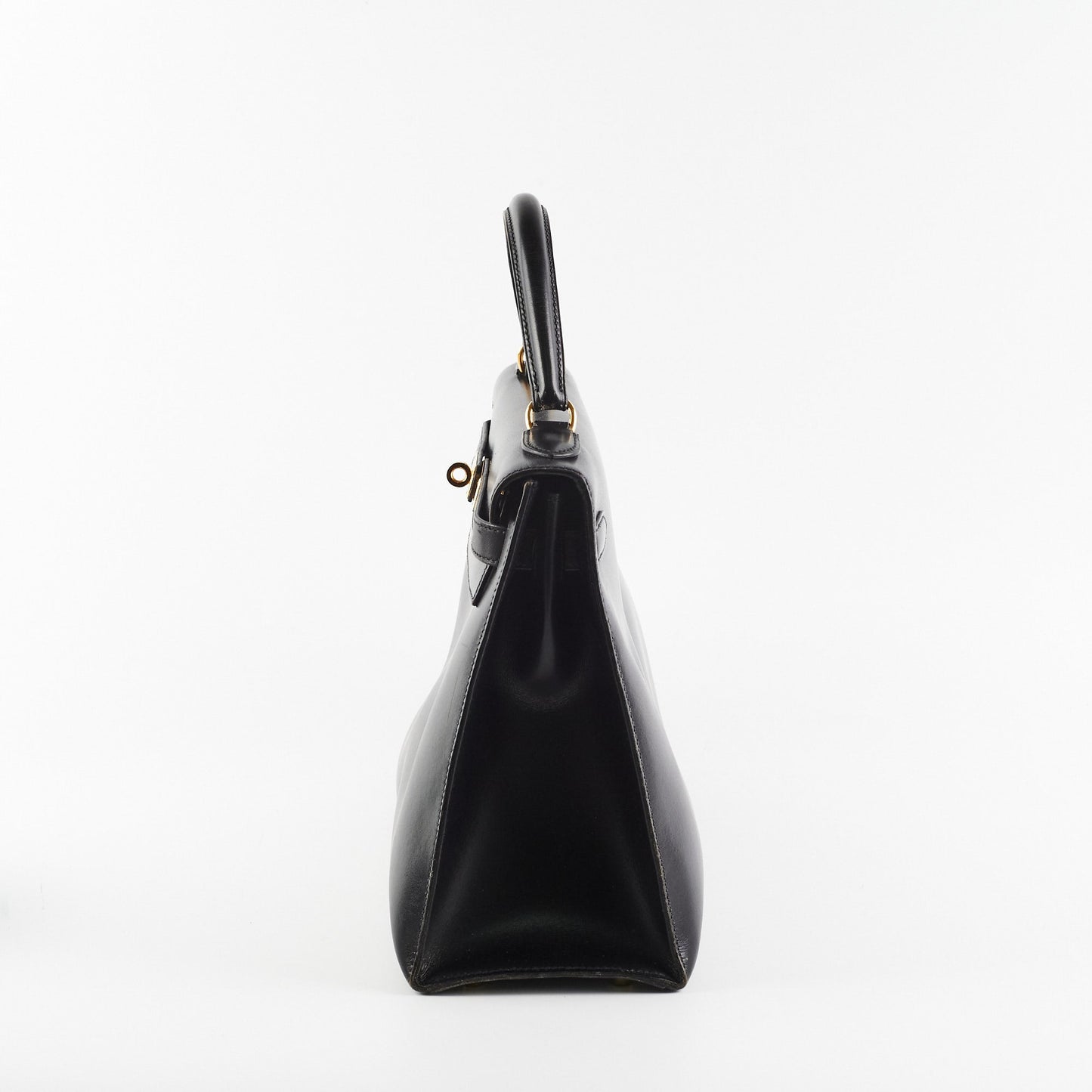 Hermes Vintage Kelly 32 Black C Square Stamp