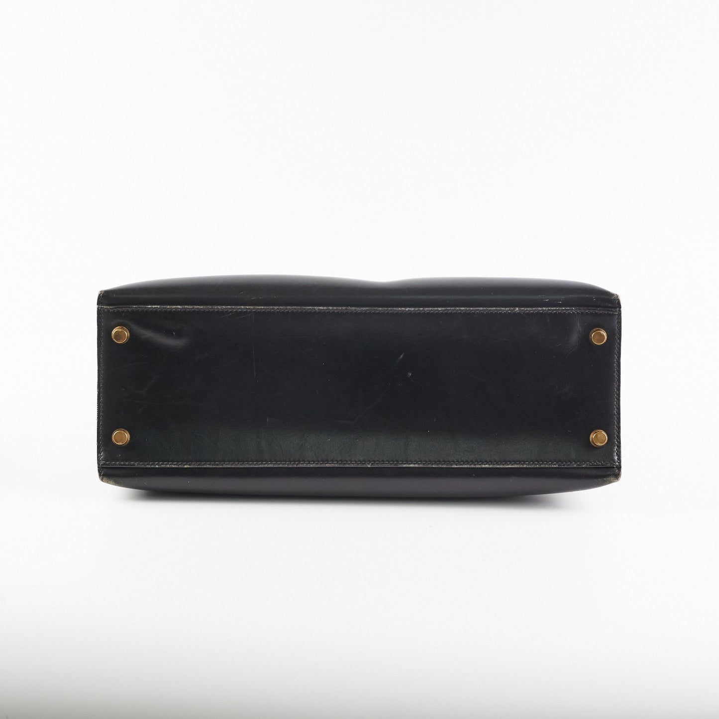 Hermes Vintage Kelly 32 Black C Square Stamp