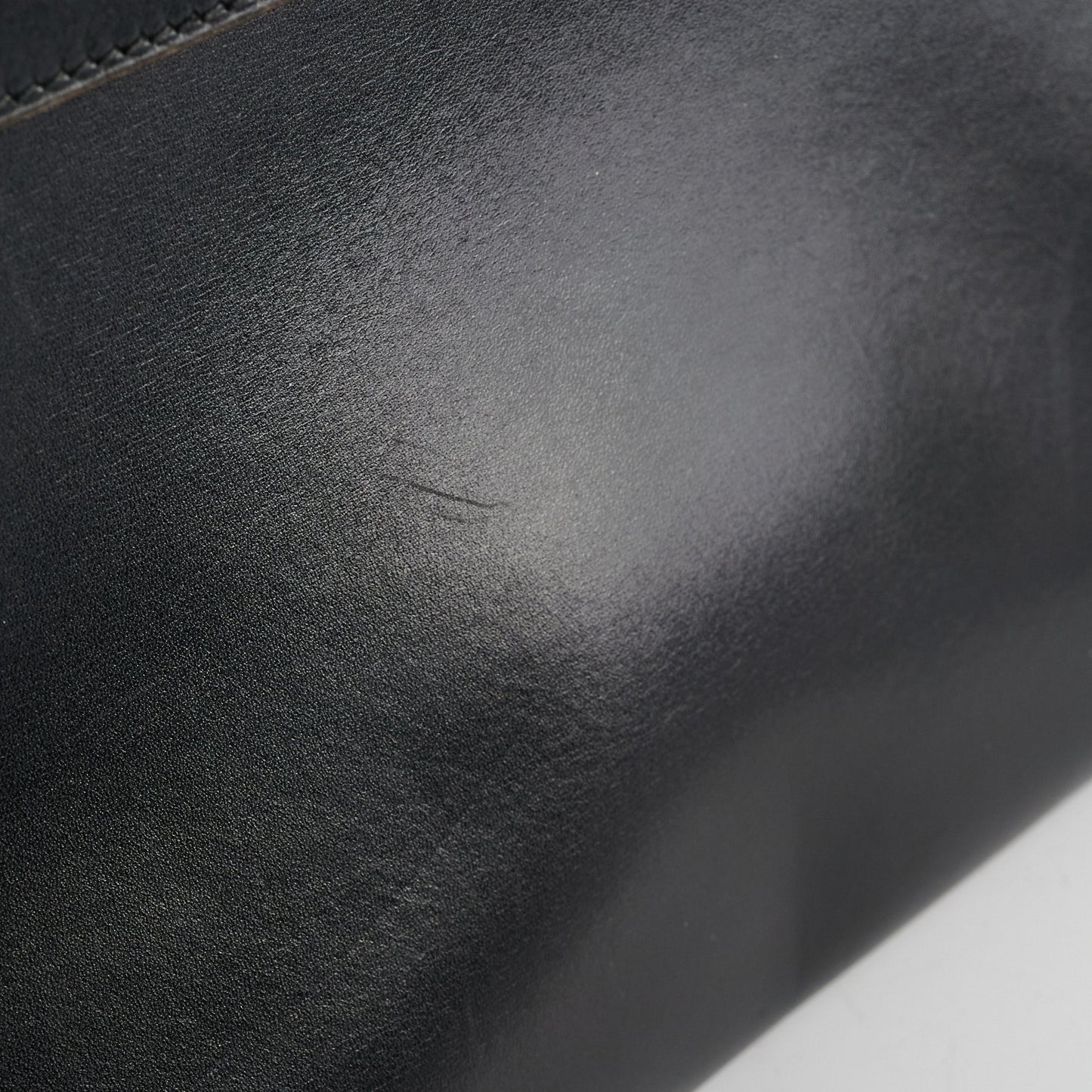 Hermes Vintage Kelly 32 Black C Square Stamp