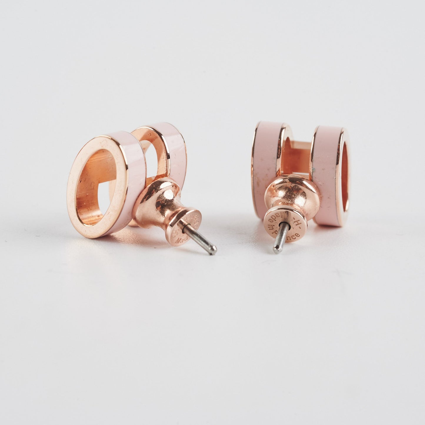 Hermes Mini Pop H Earrings Dragee