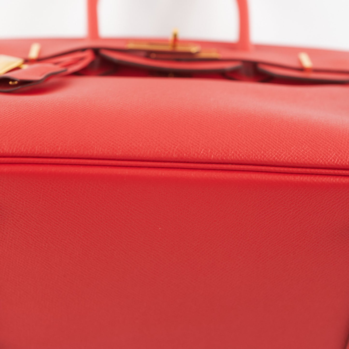 Hermes Birkin 30 Rouge Tomate Veau Epsom - Stamp A 2017