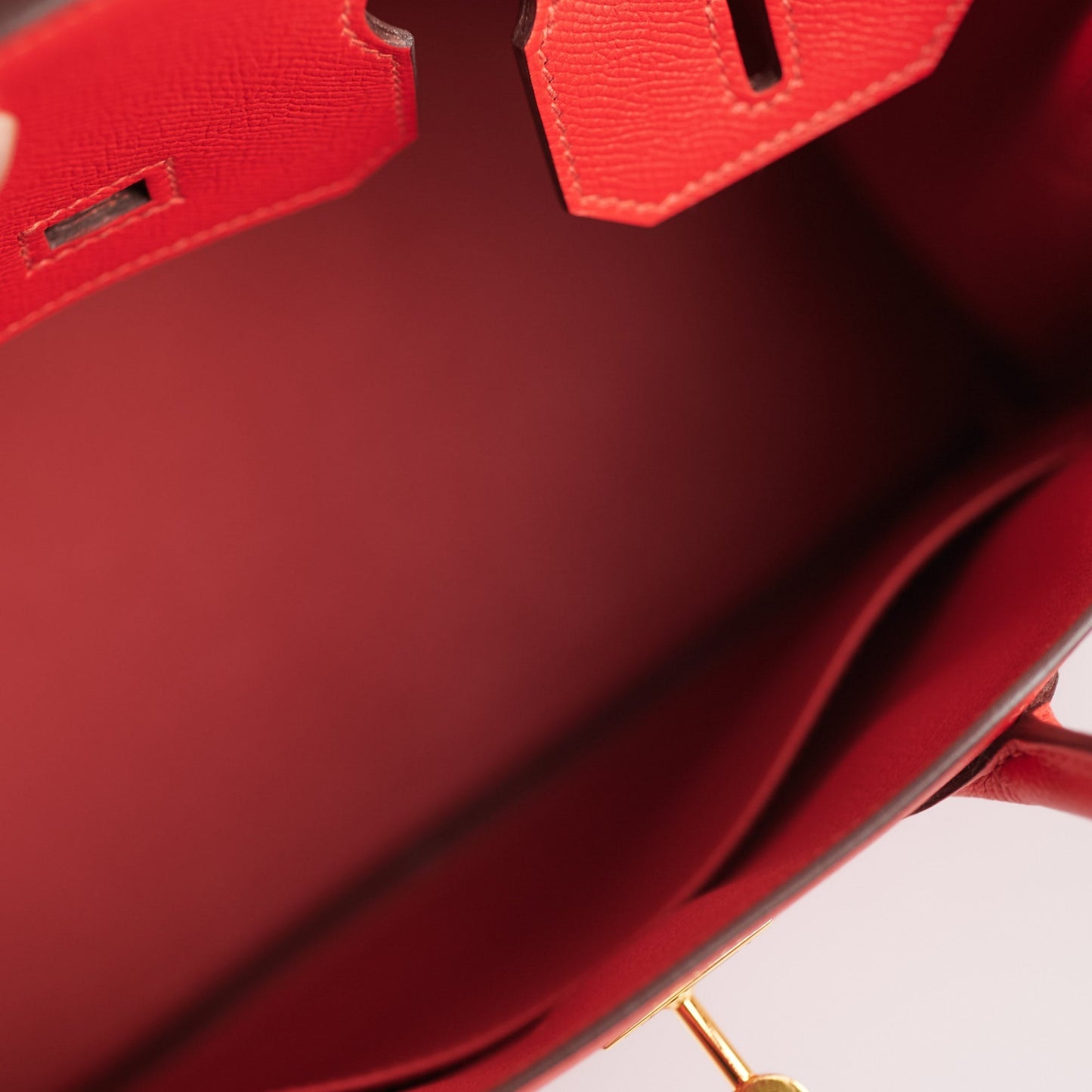 Hermes Birkin 30 Rouge Tomate Veau Epsom - Stamp A 2017