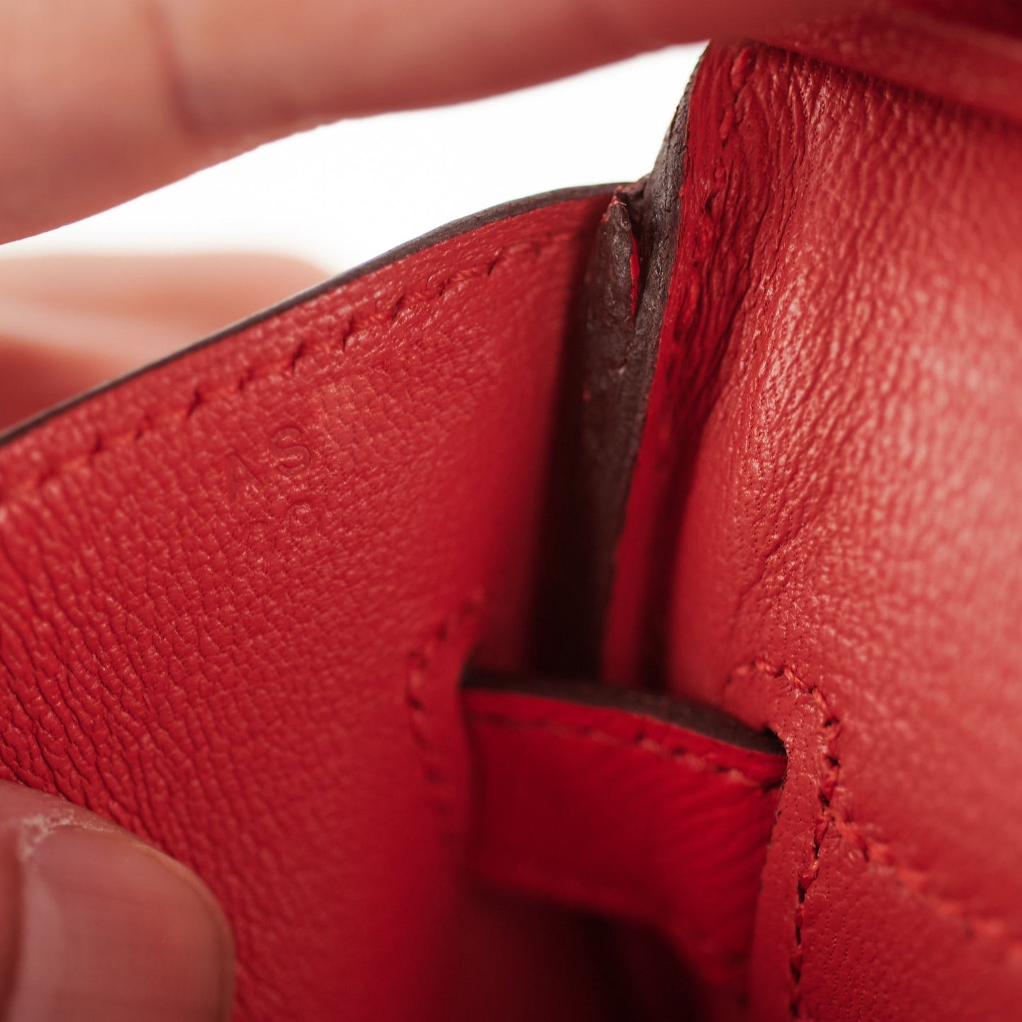 Hermes Birkin 30 Rouge Tomate Veau Epsom - Stamp A 2017