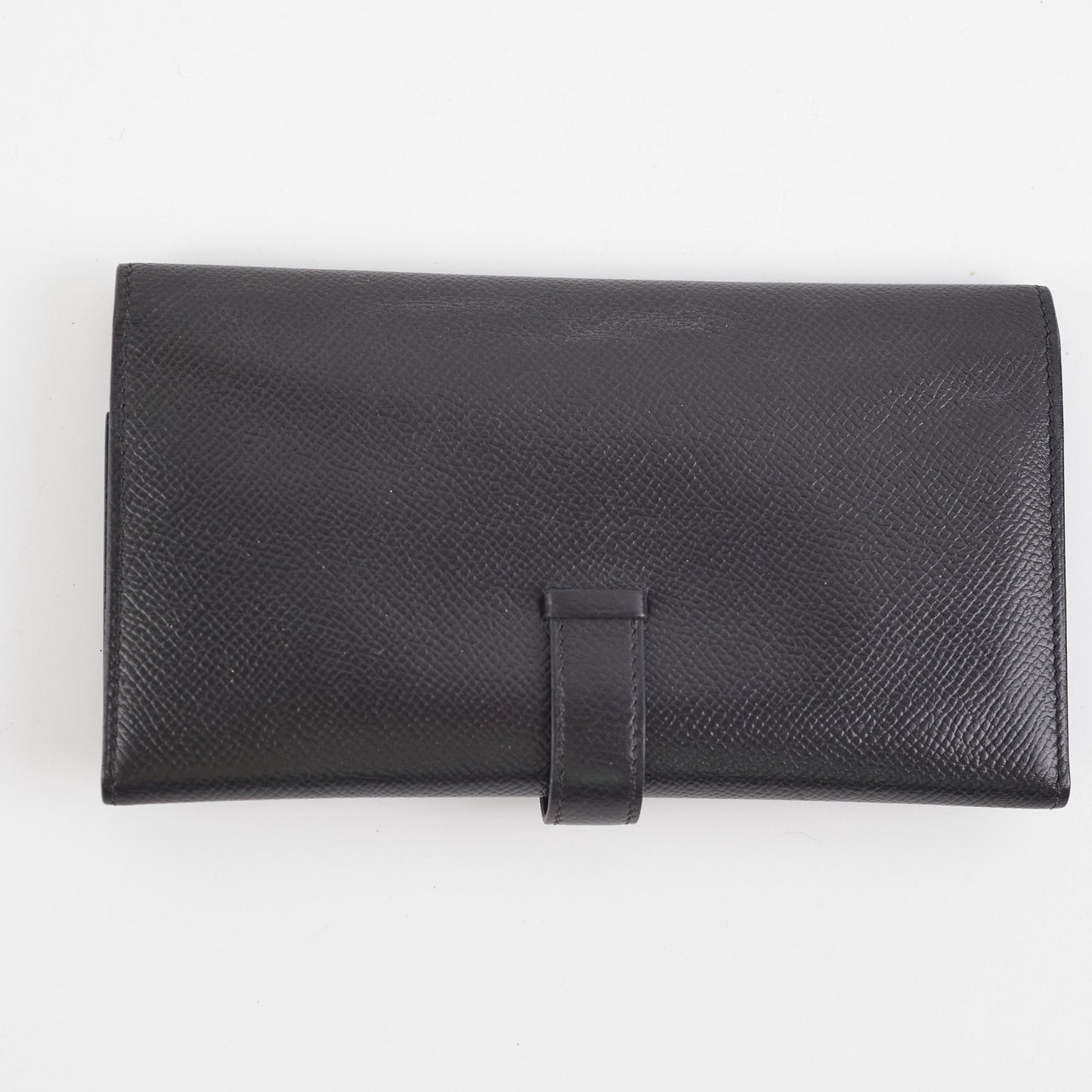 Hermes Bearn Wallet Black Epsom