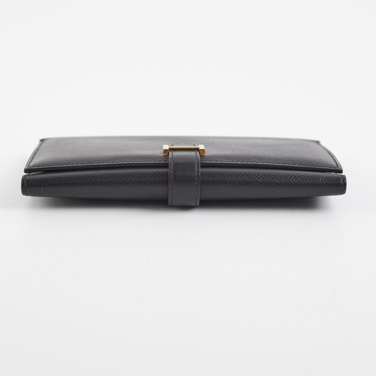 Hermes Bearn Wallet Black Epsom