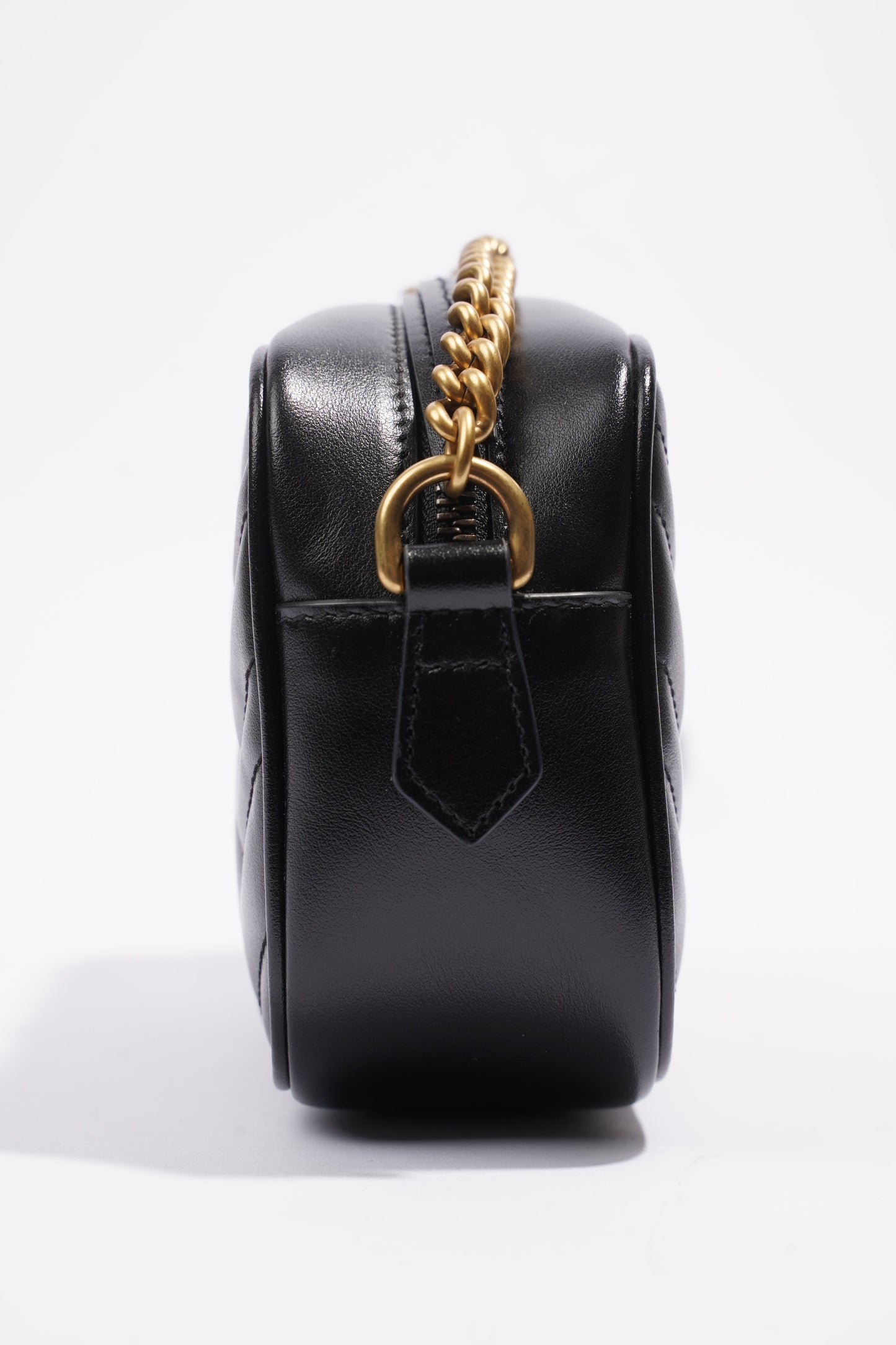 Gucci GG Marmont Matelasse Mini Black Matelasse Leather