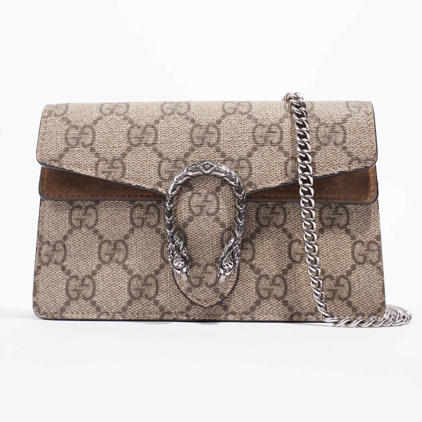 Gucci Super Mini Dionysus GG Supreme Coated Canvas