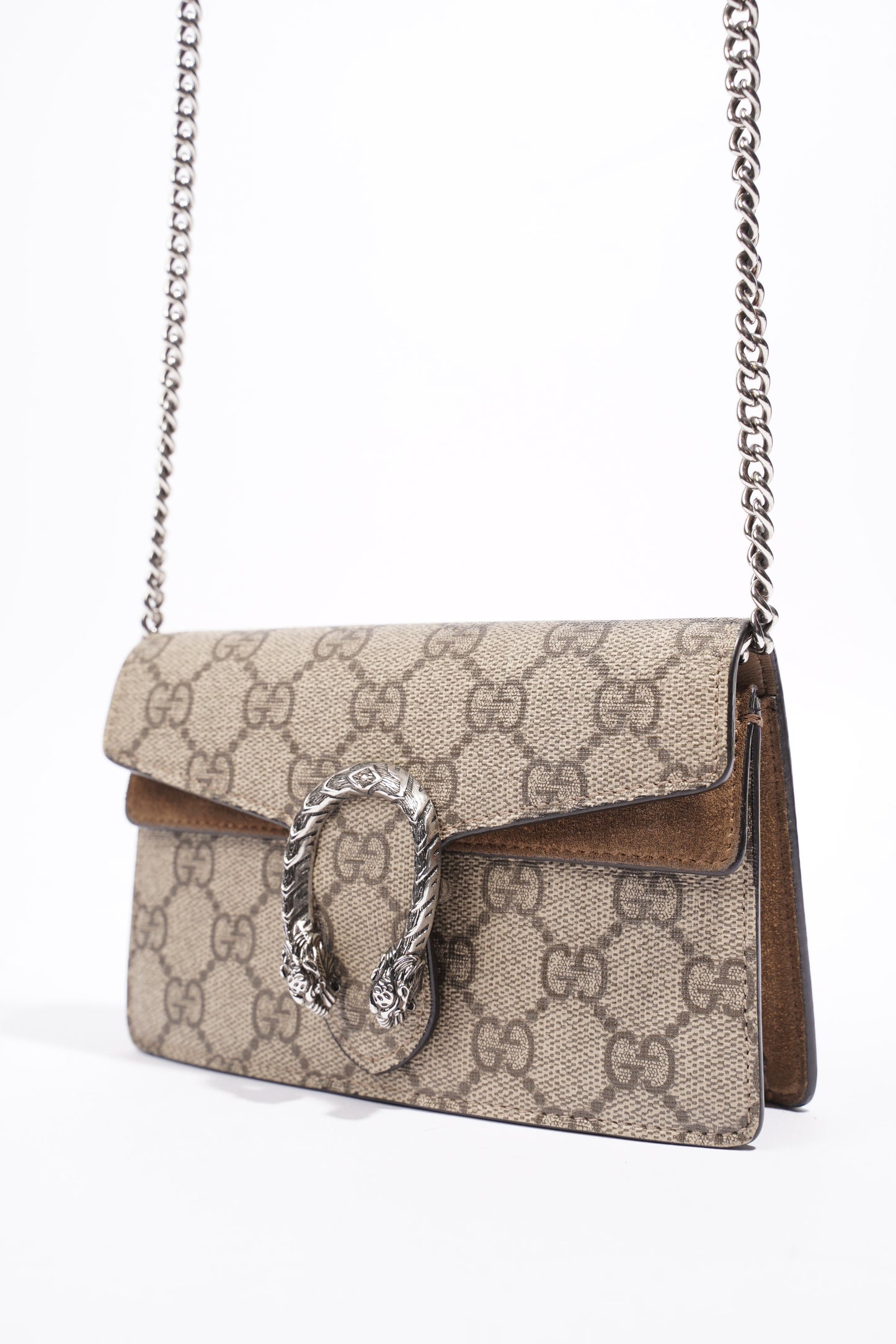 Gucci Super Mini Dionysus GG Supreme Coated Canvas