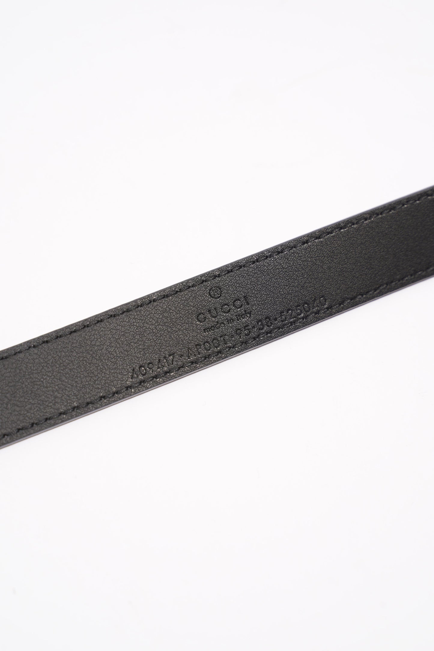 Gucci Marmont Belt Black / Gold Leather 95cm 38"