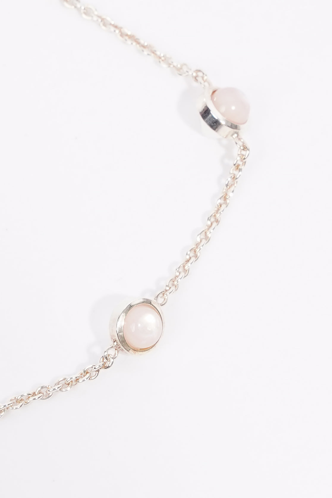 Gucci GG Marmont Mother Of Pearl Bracelet Silver / Pink Pearl Silver Sterling 18