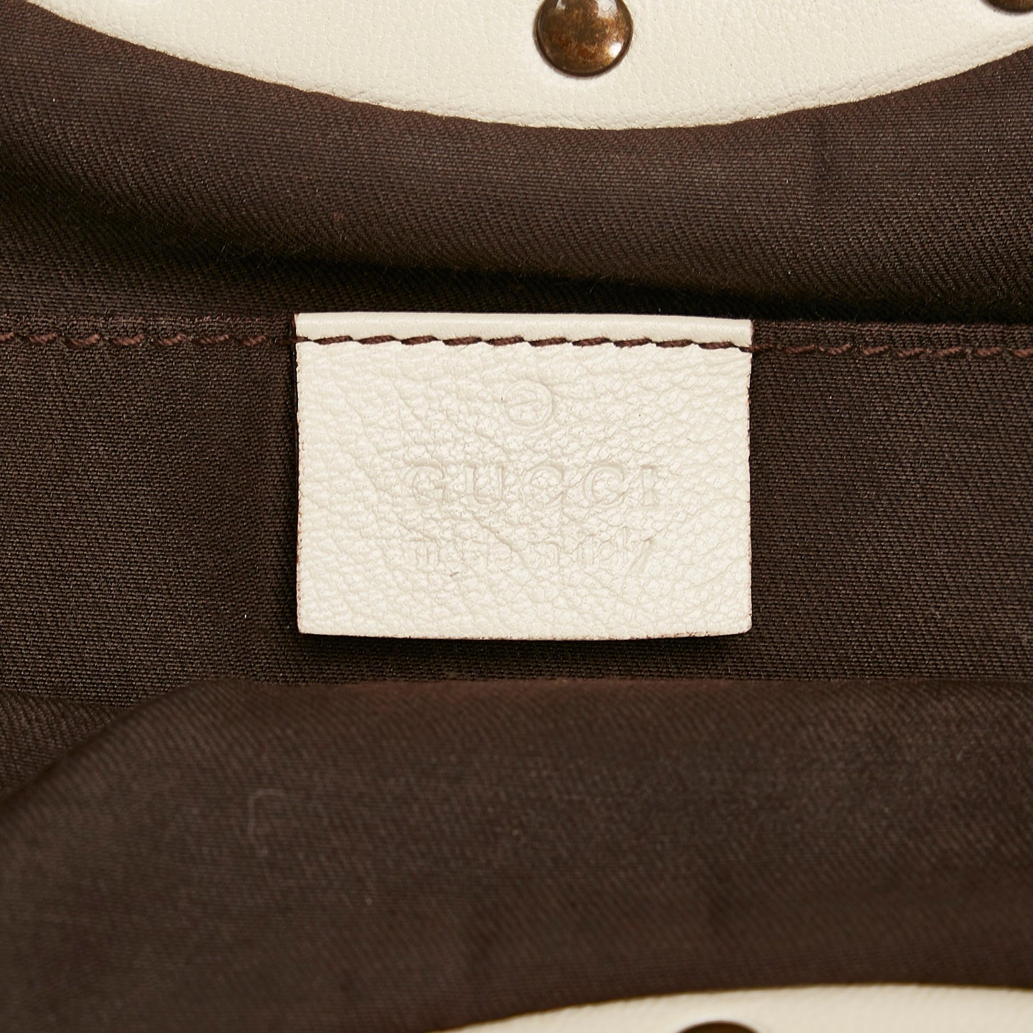 Gucci Mini Bamboo Studded Hobo Hobo Bag