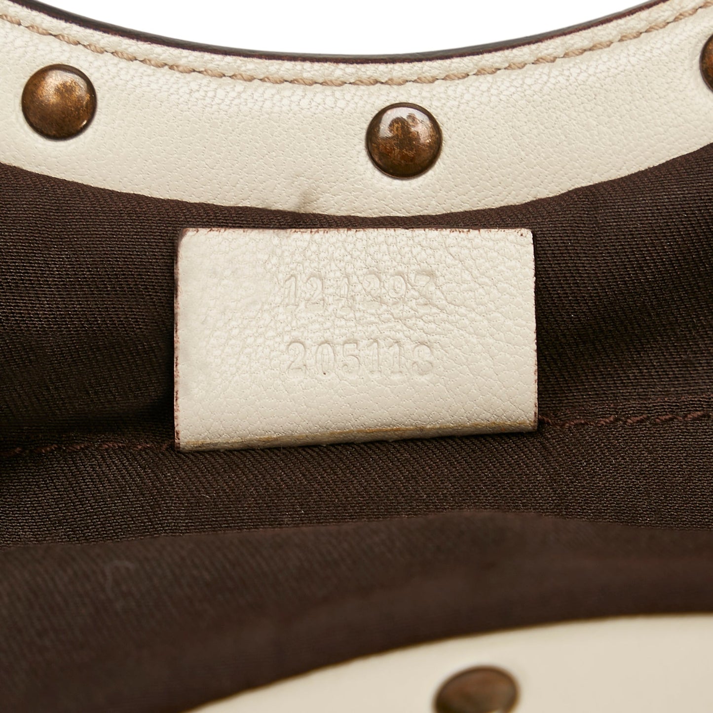 Gucci Mini Bamboo Studded Hobo Hobo Bag