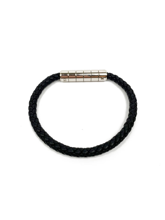 Hermes Black Goliath Code Bracelet T4