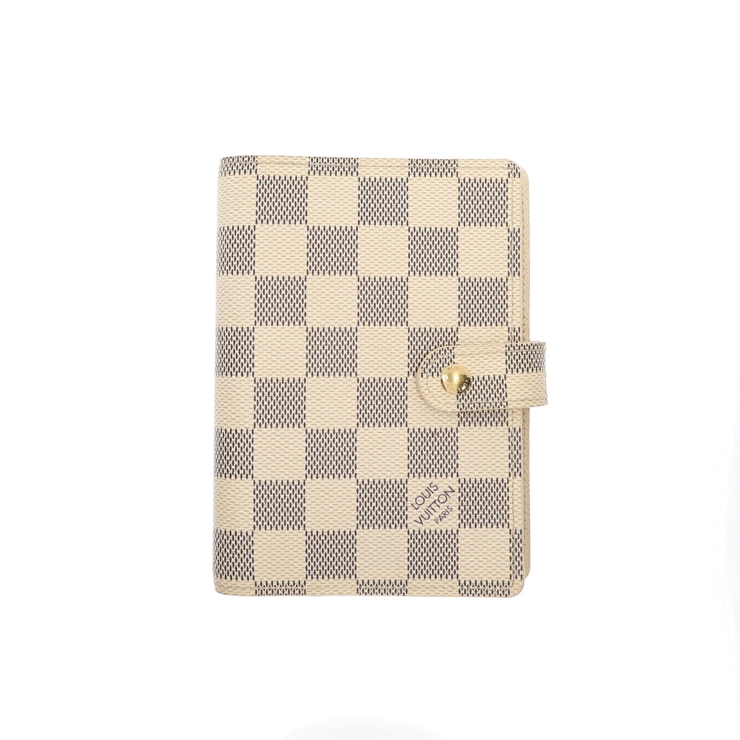 LOUIS VUITTON Agenda Cover in White Canvas