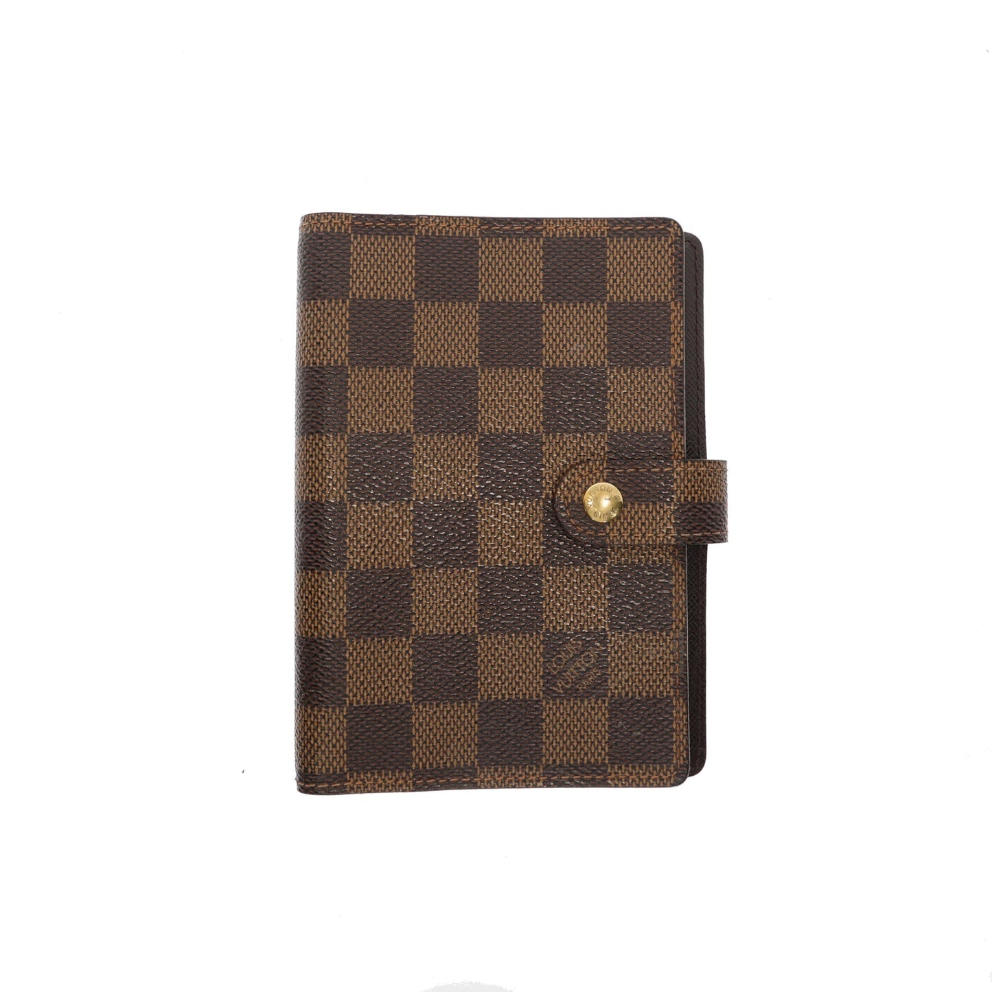 LOUIS VUITTON Agenda Cover in Brown Canvas