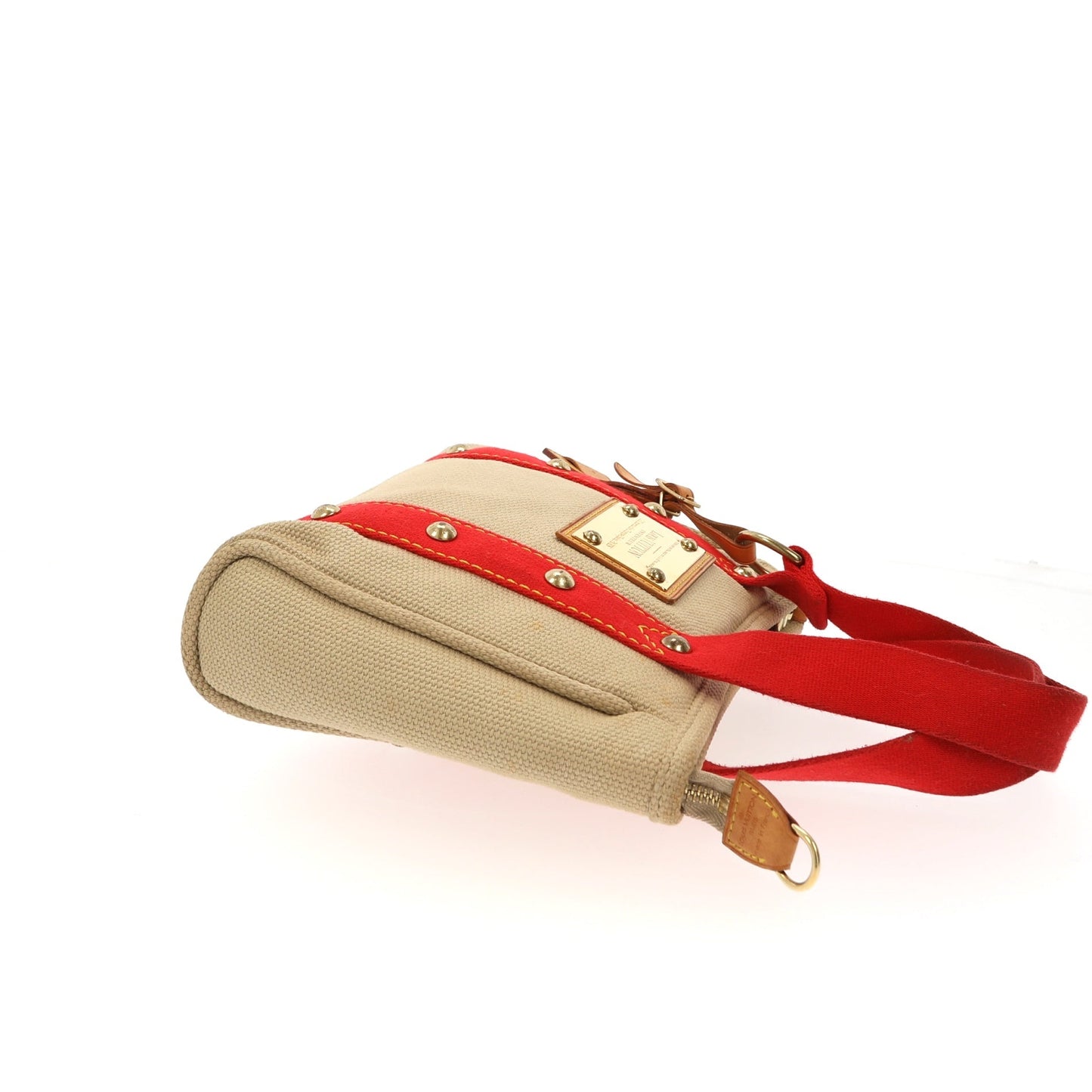 LOUIS VUITTON Handbag in Beige Fabric