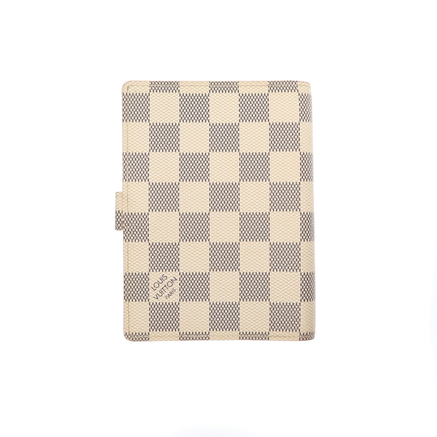 LOUIS VUITTON Agenda Cover in White Canvas