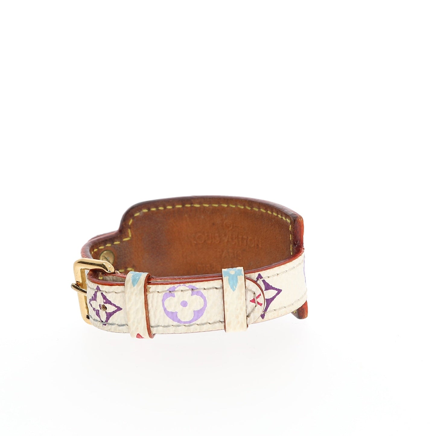 LOUIS VUITTON Bracelet in White Canvas