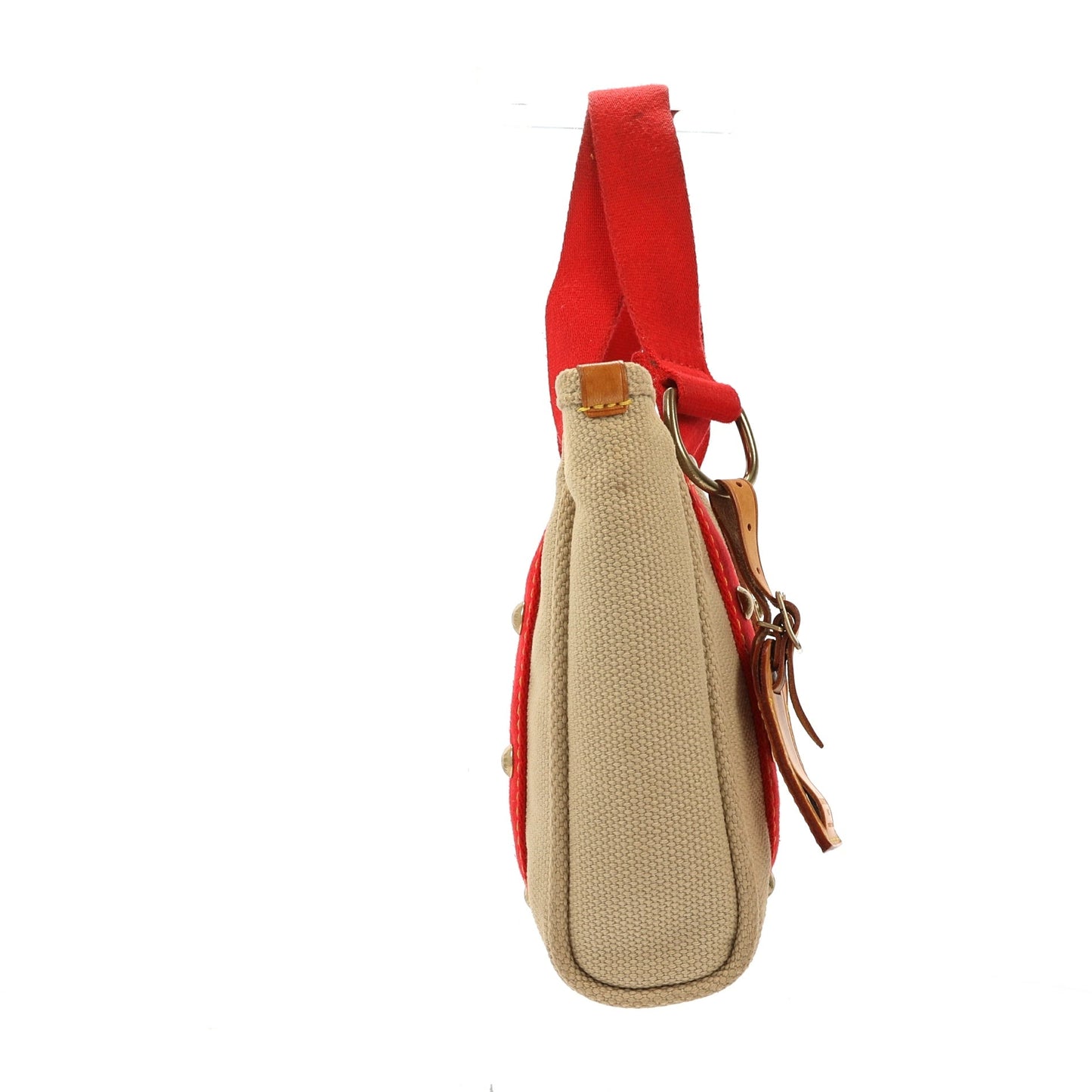 LOUIS VUITTON Handbag in Beige Fabric