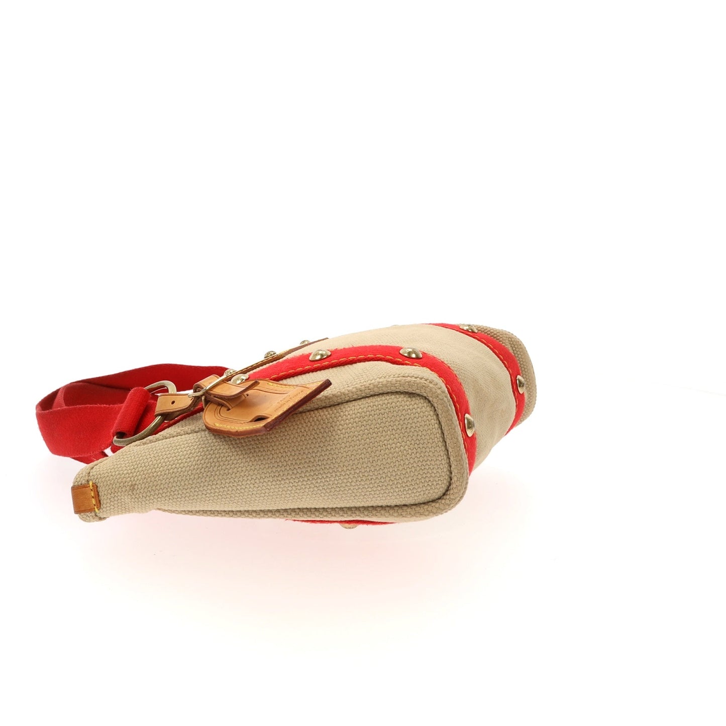 LOUIS VUITTON Handbag in Beige Fabric