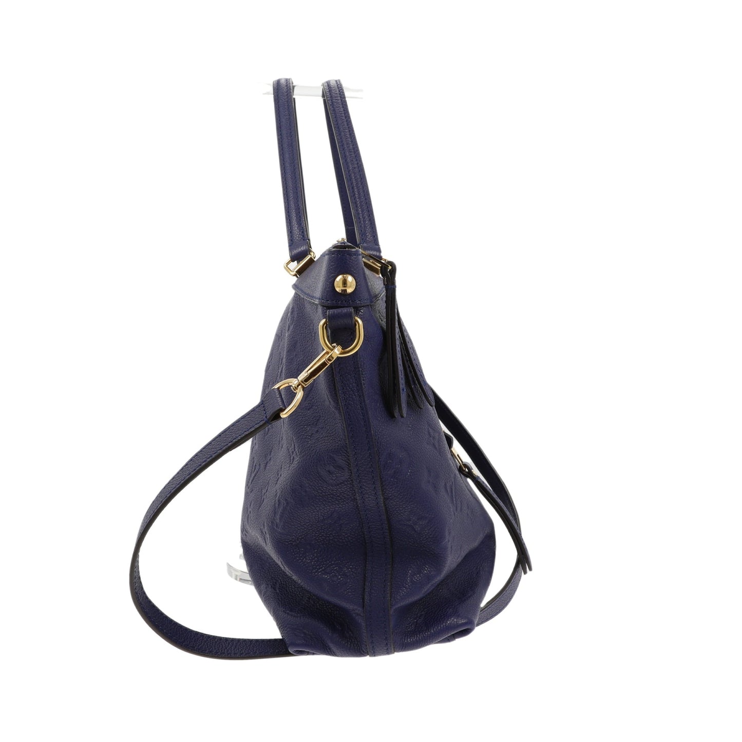 LOUIS VUITTON Bastille Shoulder Bag in Blue Leather