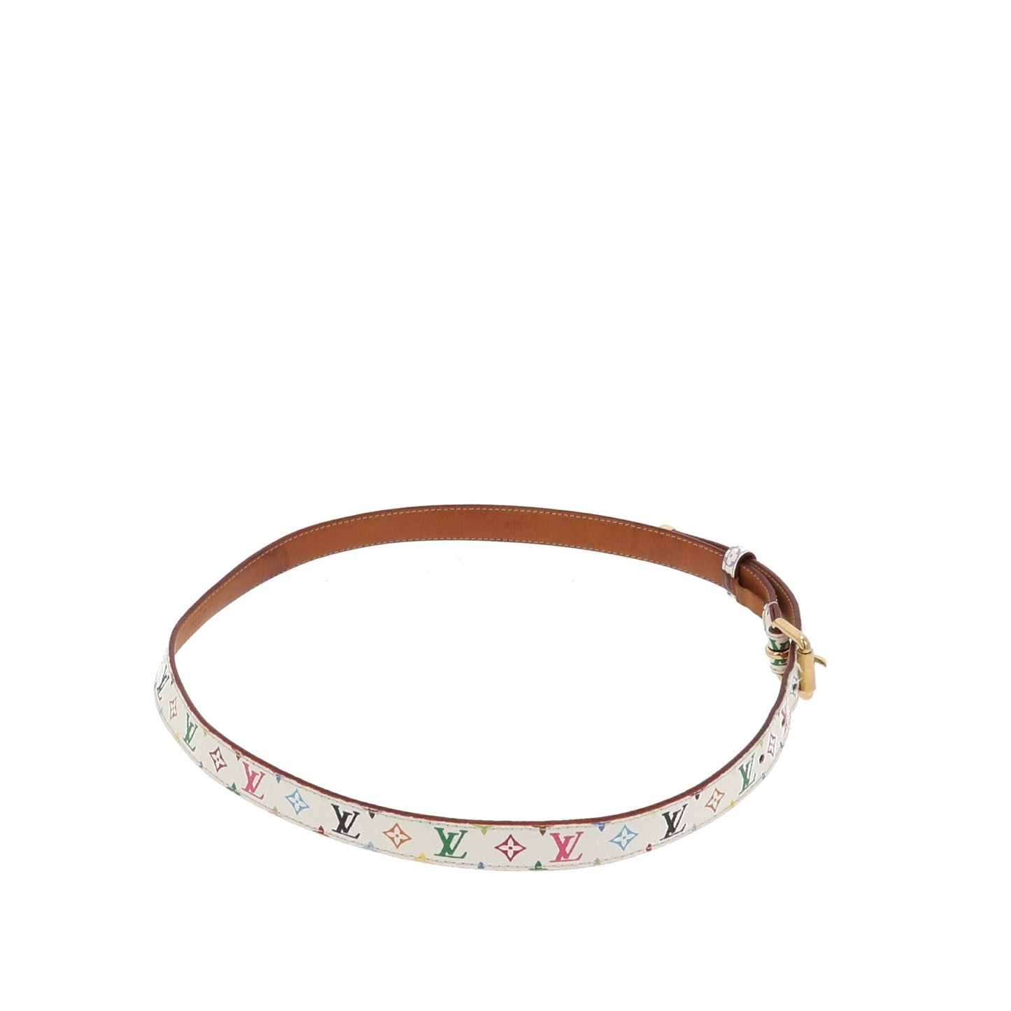 LOUIS VUITTON Belt in Multicolor Leather