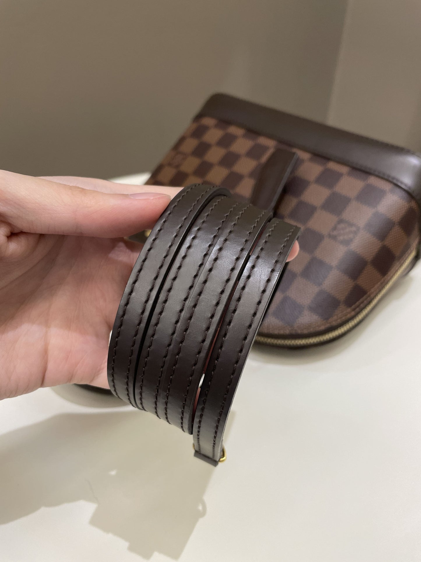 Louis Vuitton Alma BB Dambier Ebene