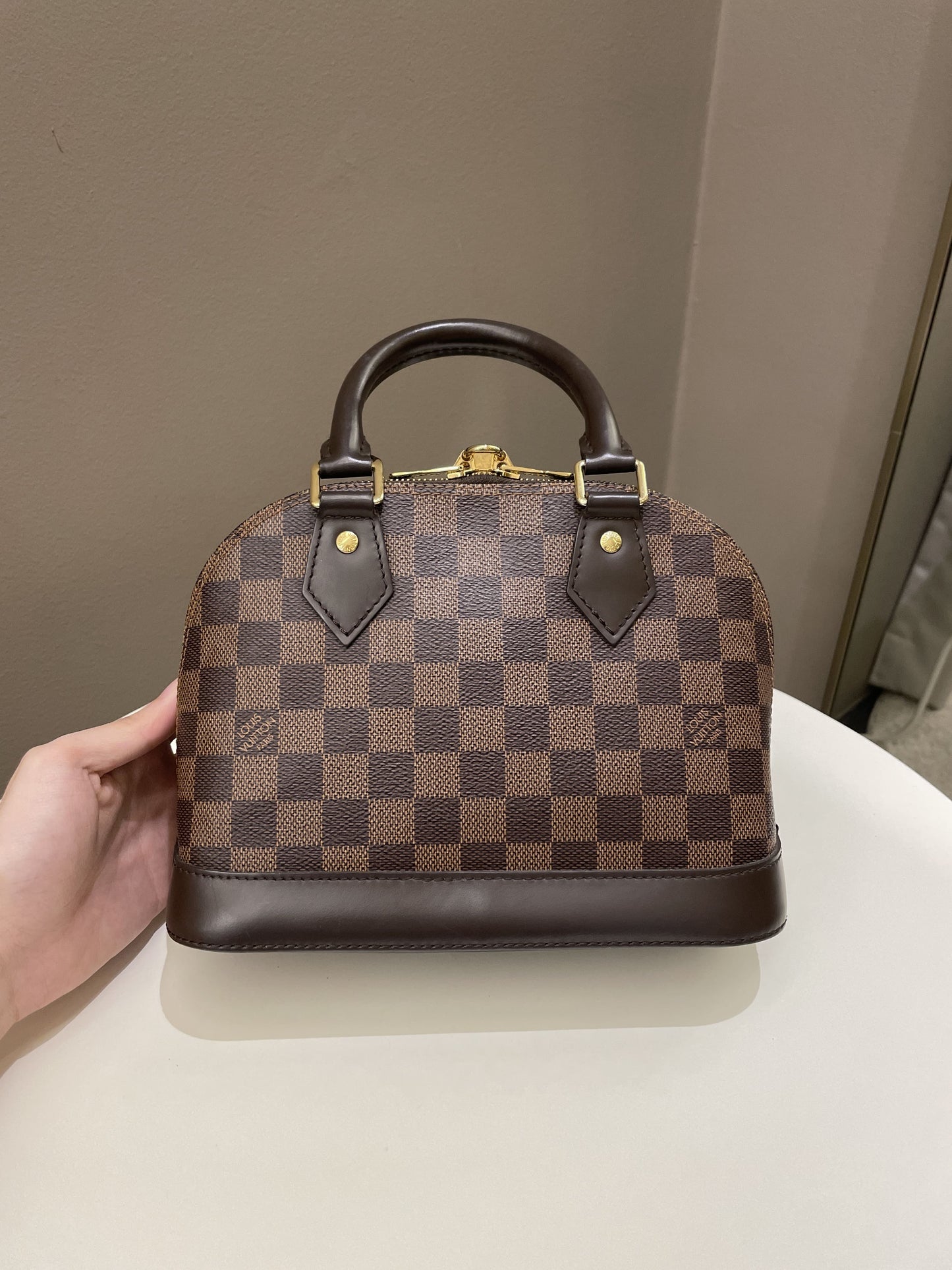 Louis Vuitton Alma BB Dambier Ebene