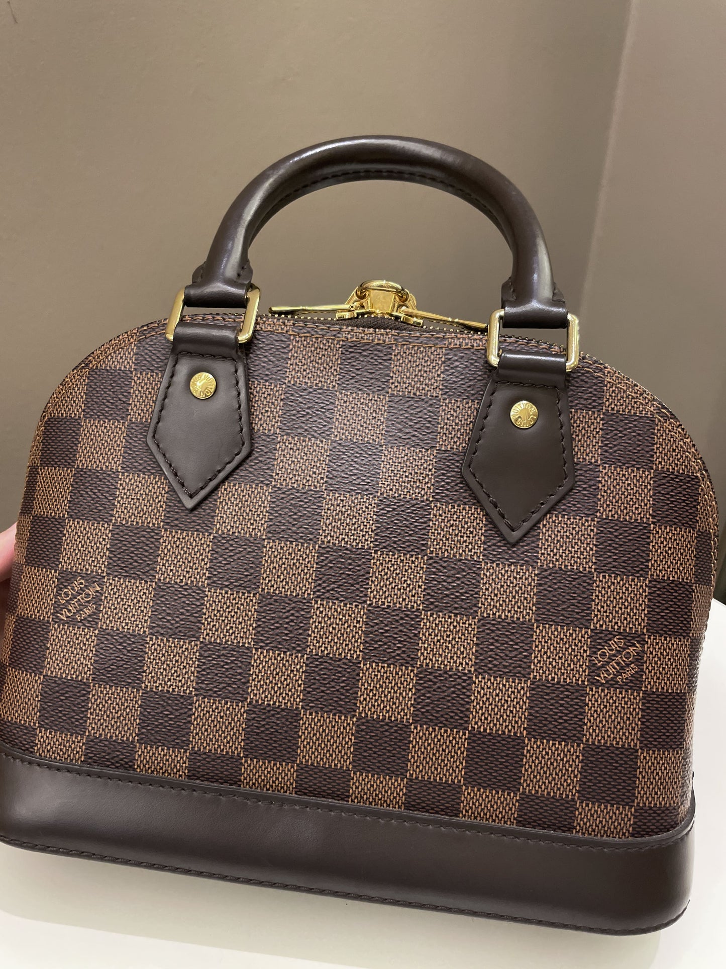 Louis Vuitton Alma BB Dambier Ebene