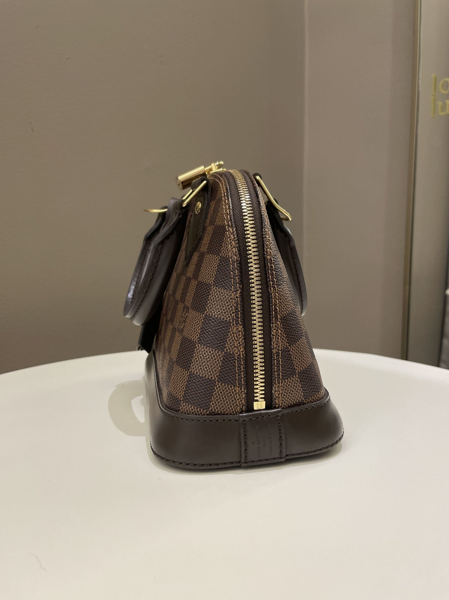 Louis Vuitton Alma BB Dambier Ebene