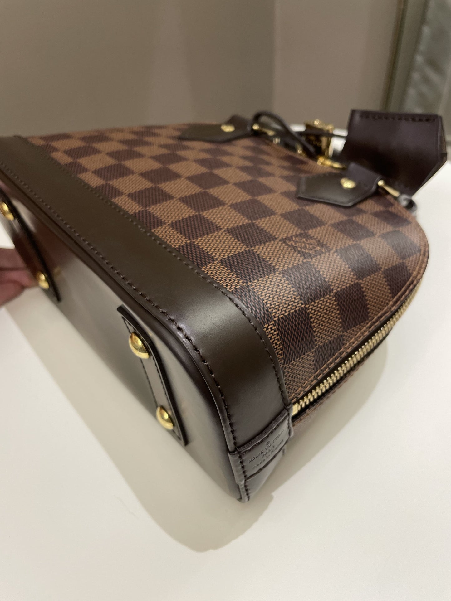 Louis Vuitton Alma BB Dambier Ebene