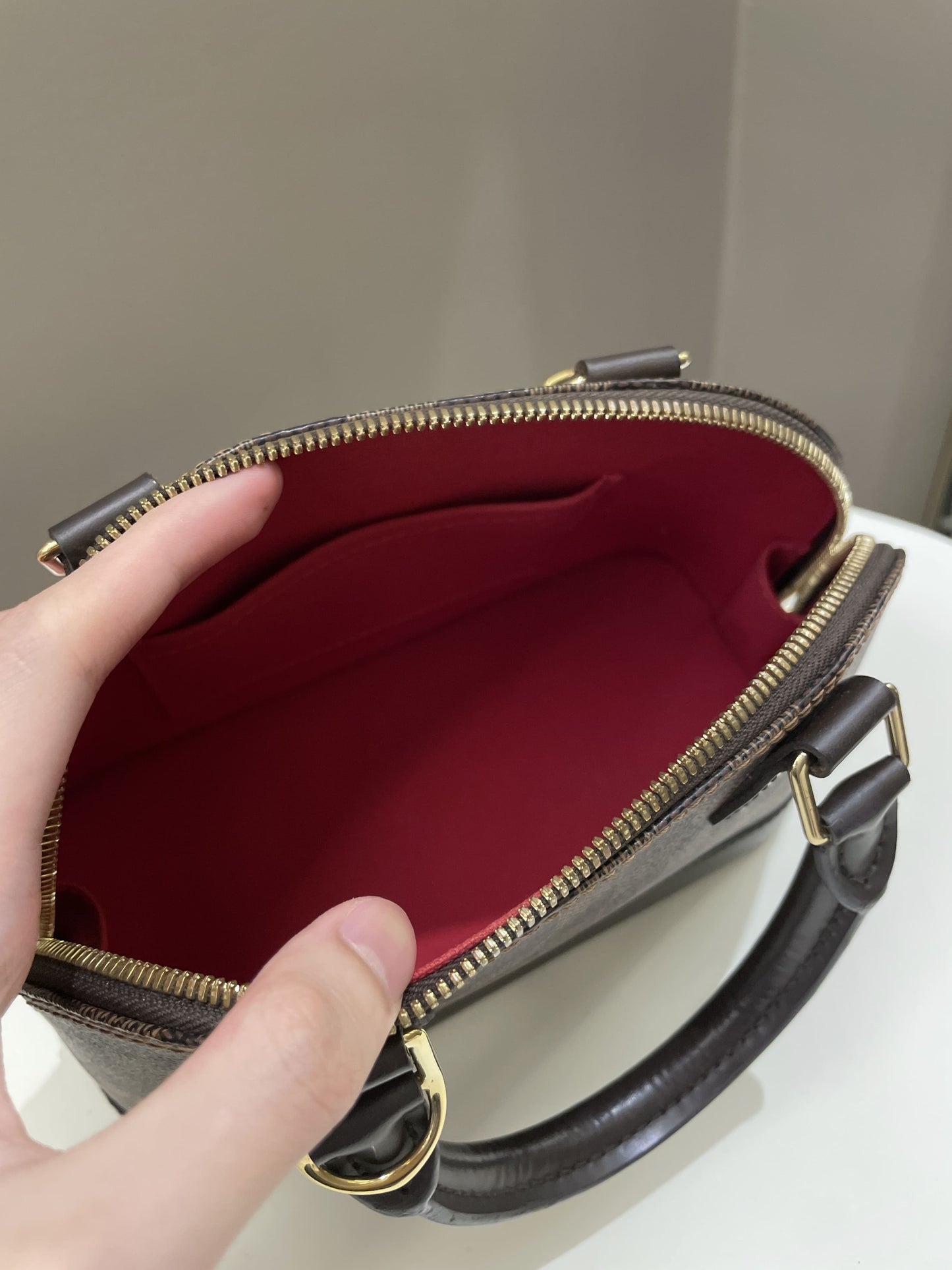 Louis Vuitton Alma BB Dambier Ebene