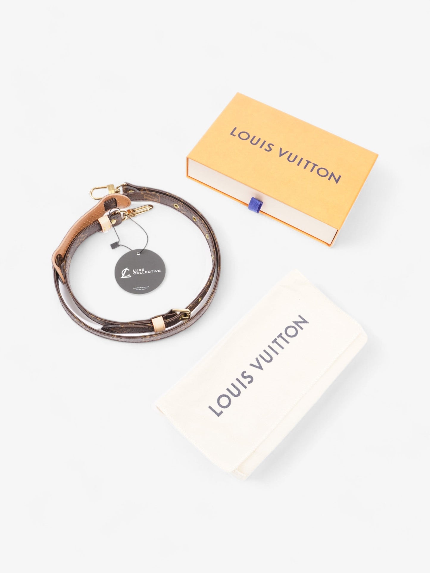 Louis Vuitton Bag Strap Monogram Coated Canvas