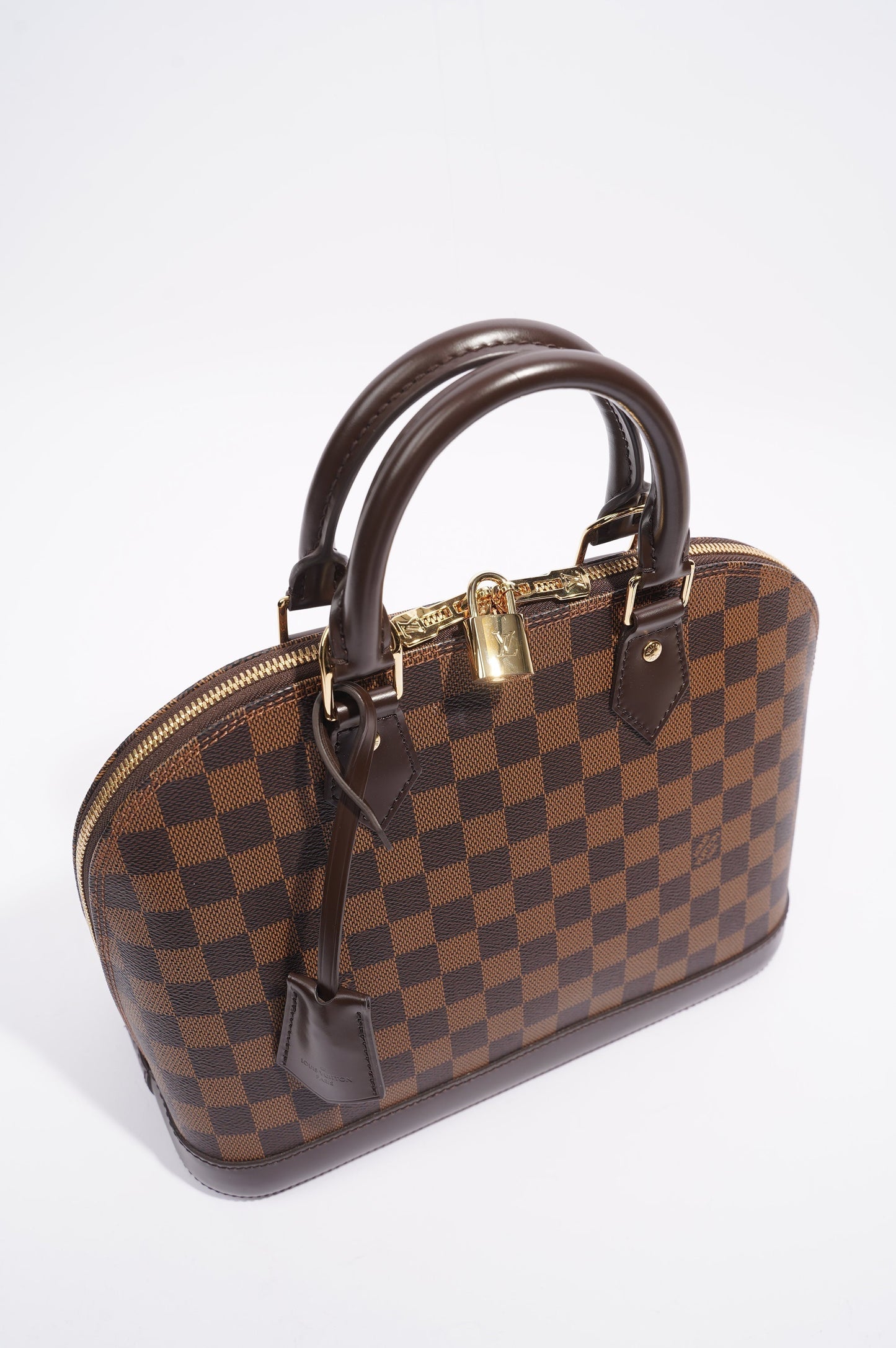 Louis Vuitton Alma Damier Ebene Canvas PM