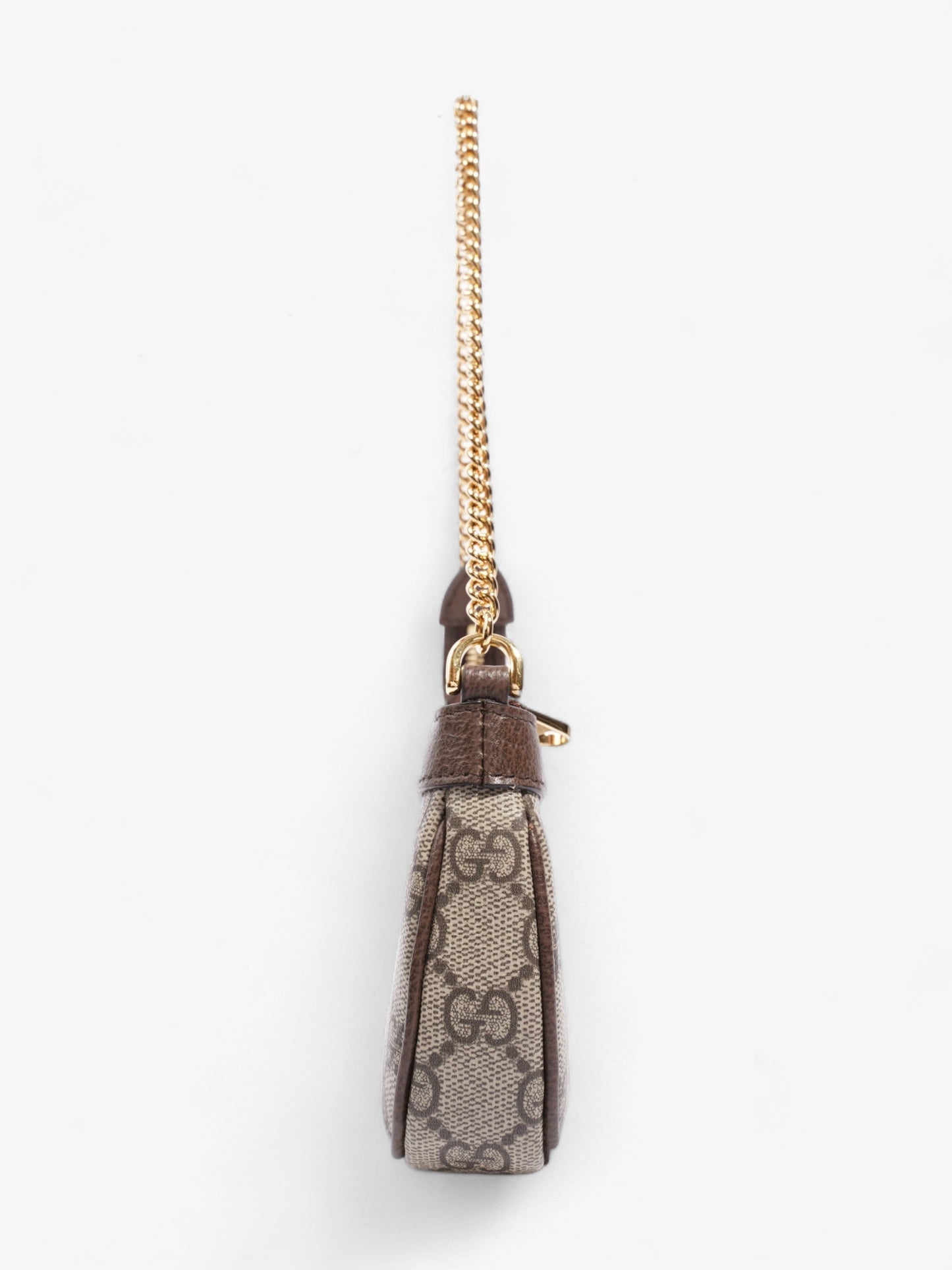 Gucci Ophidia Beige / Ebony Coated Canvas Mini