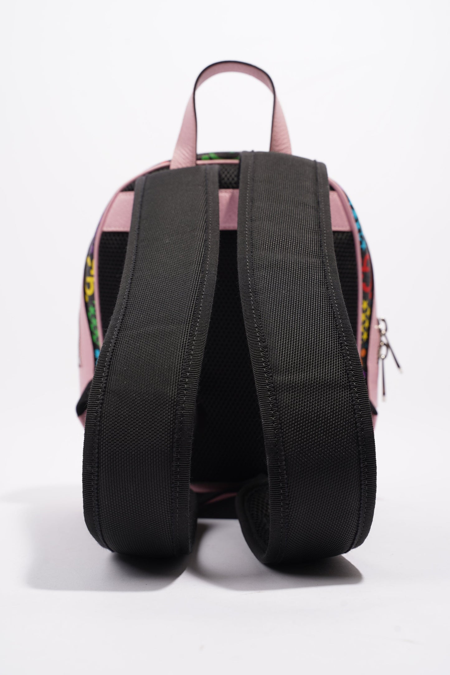Gucci GG Supreme Psychedelic Backpack Black / Pink / Blue Small