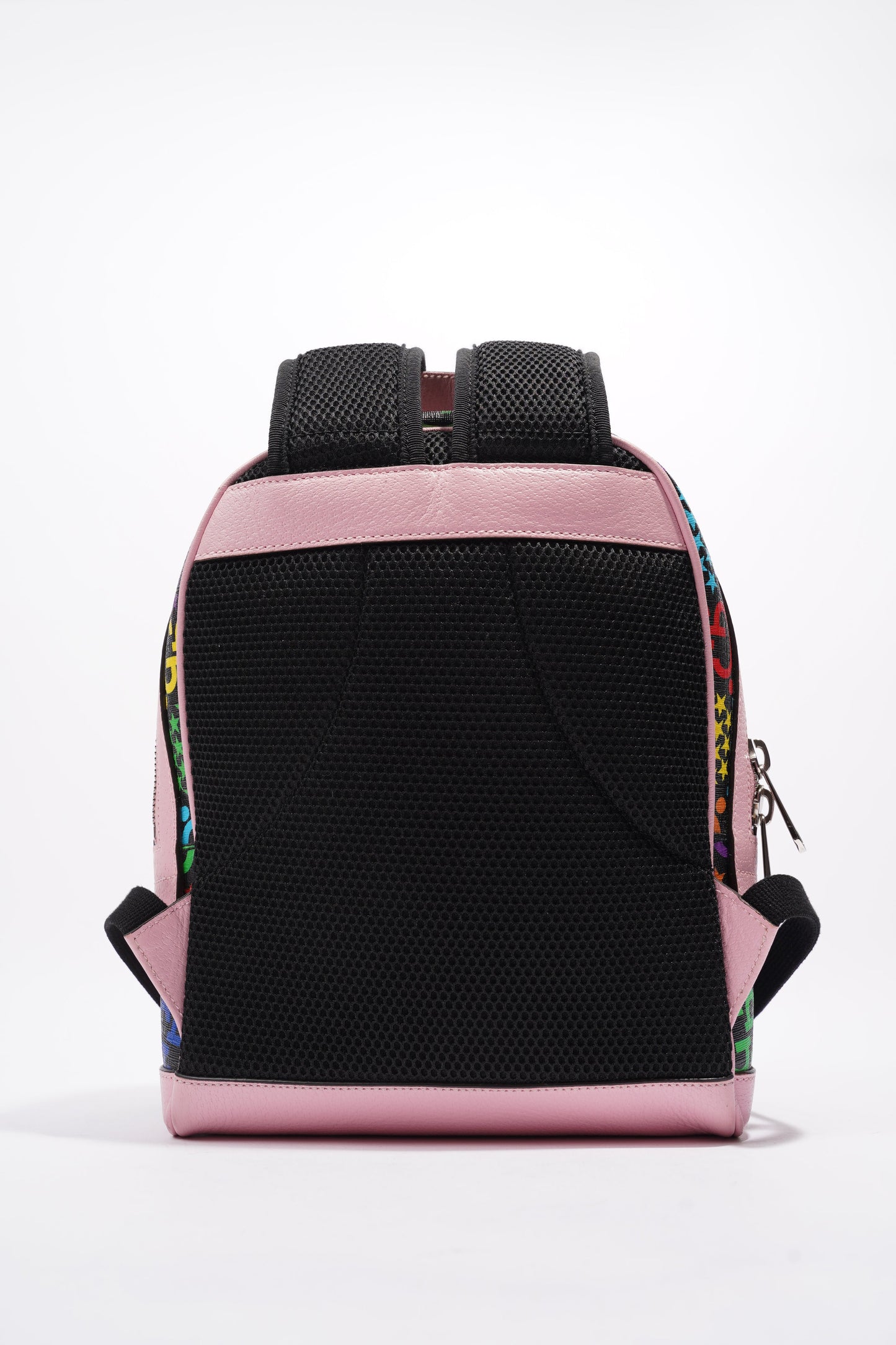 Gucci GG Supreme Psychedelic Backpack Black / Pink / Blue Small