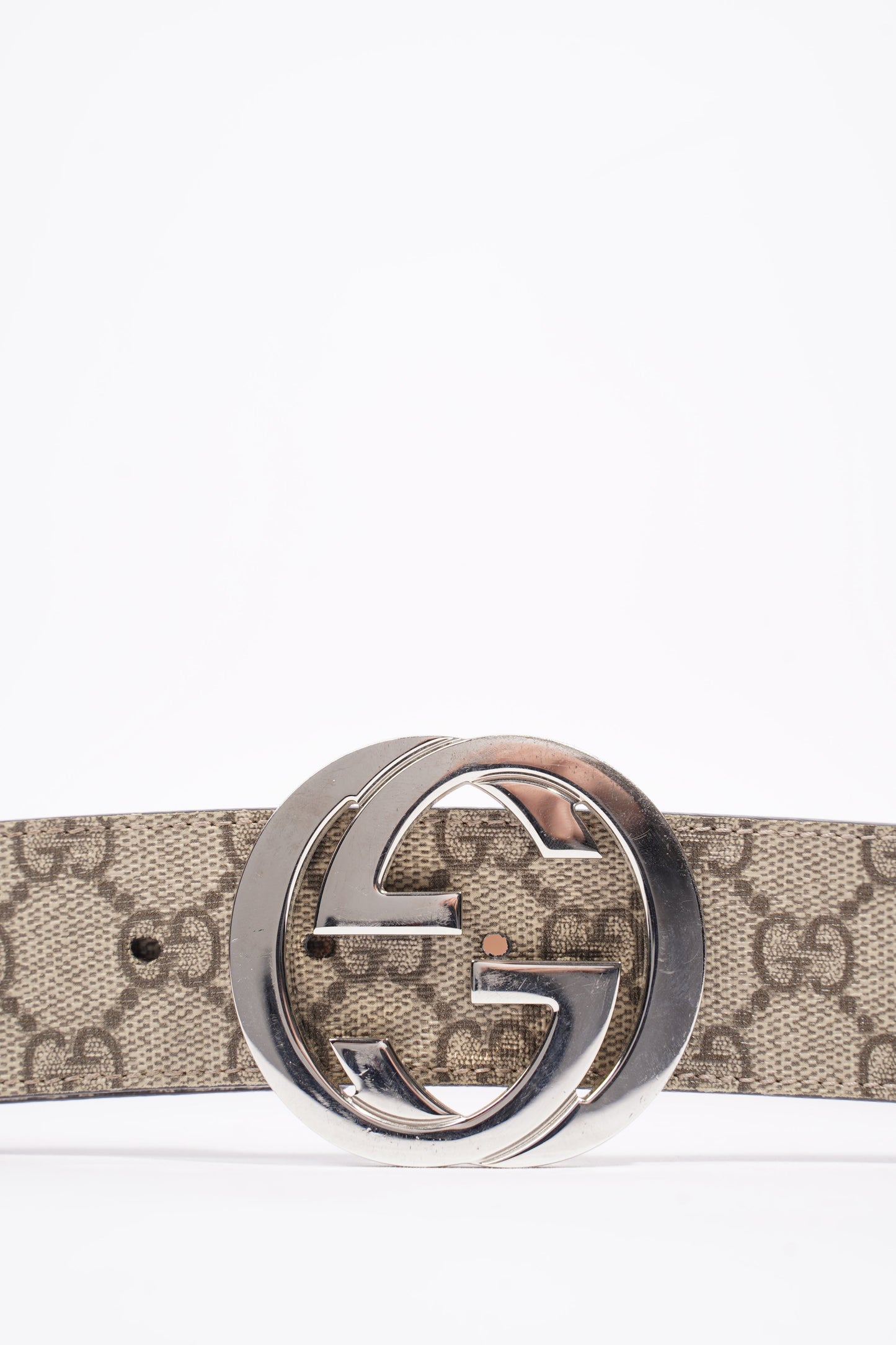 Gucci GG Belt GG Supreme Coated Canvas 95cm 38"