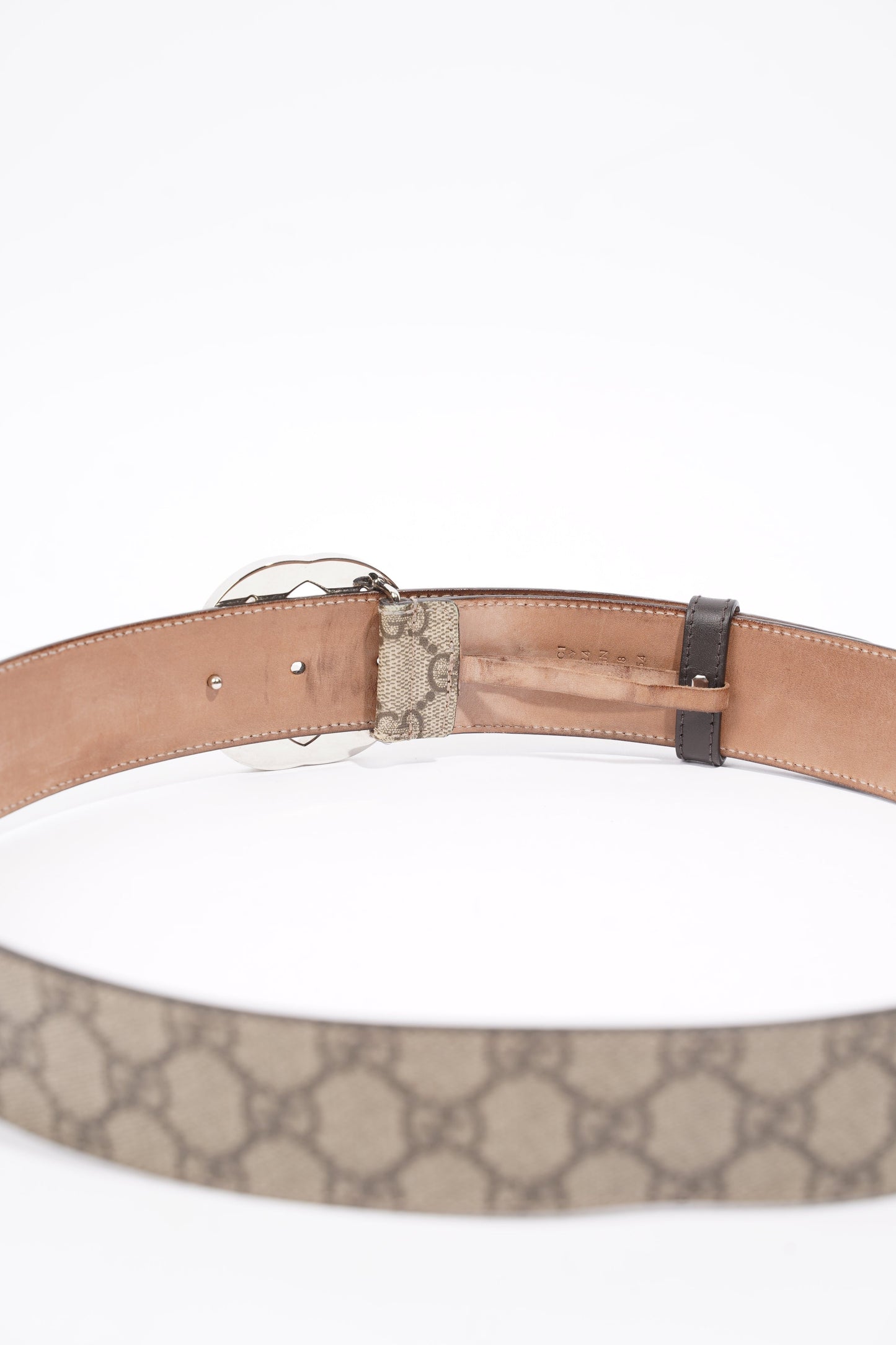 Gucci GG Belt GG Supreme Coated Canvas 95cm 38"