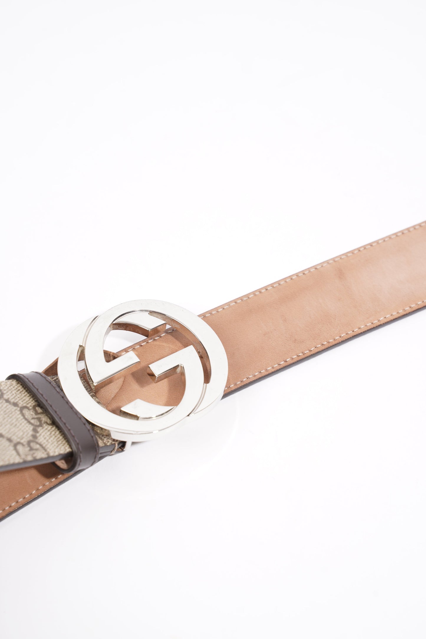 Gucci GG Belt GG Supreme Coated Canvas 95cm 38"