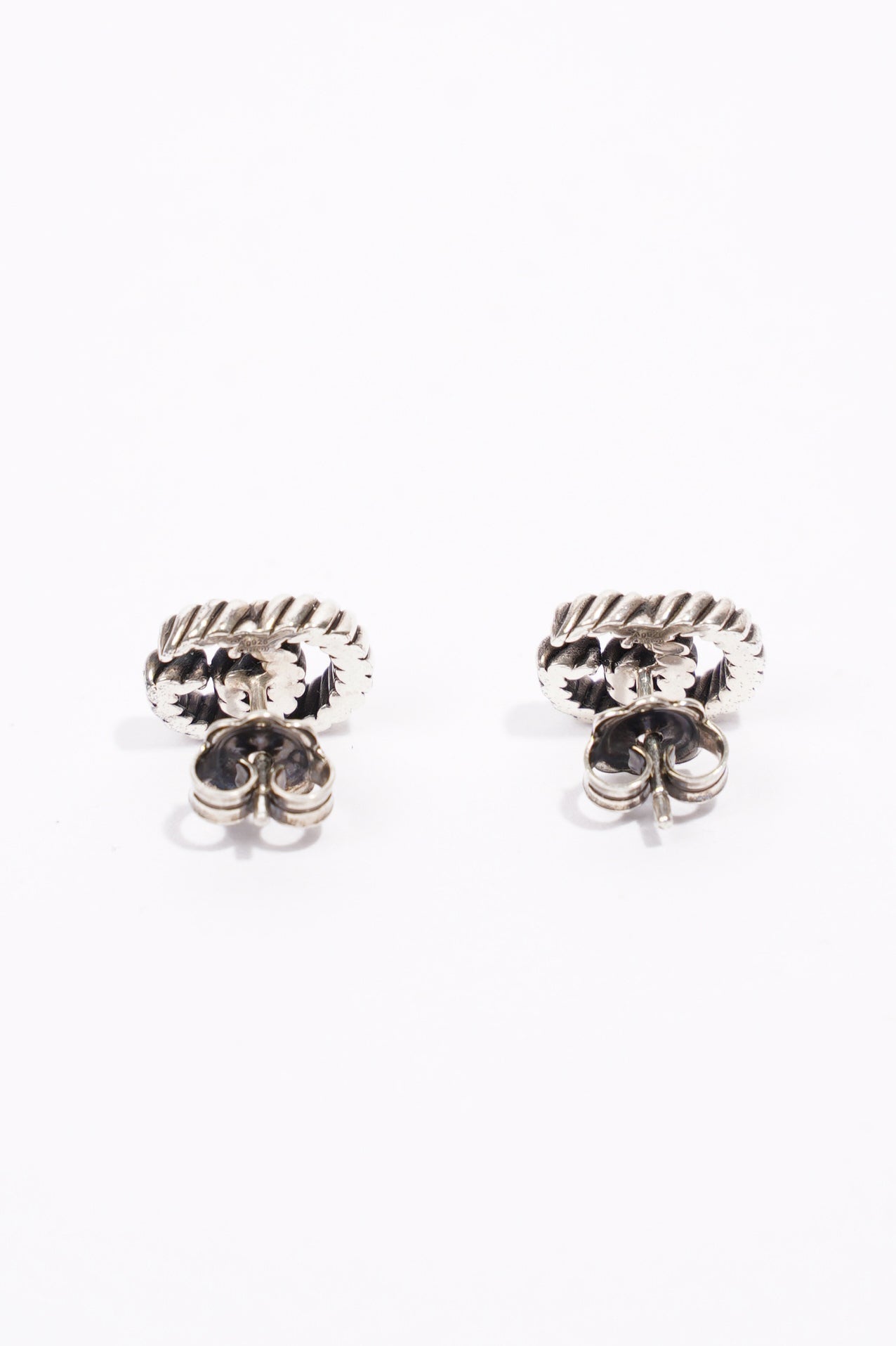 Gucci GG Earrings Silver Silver Sterling